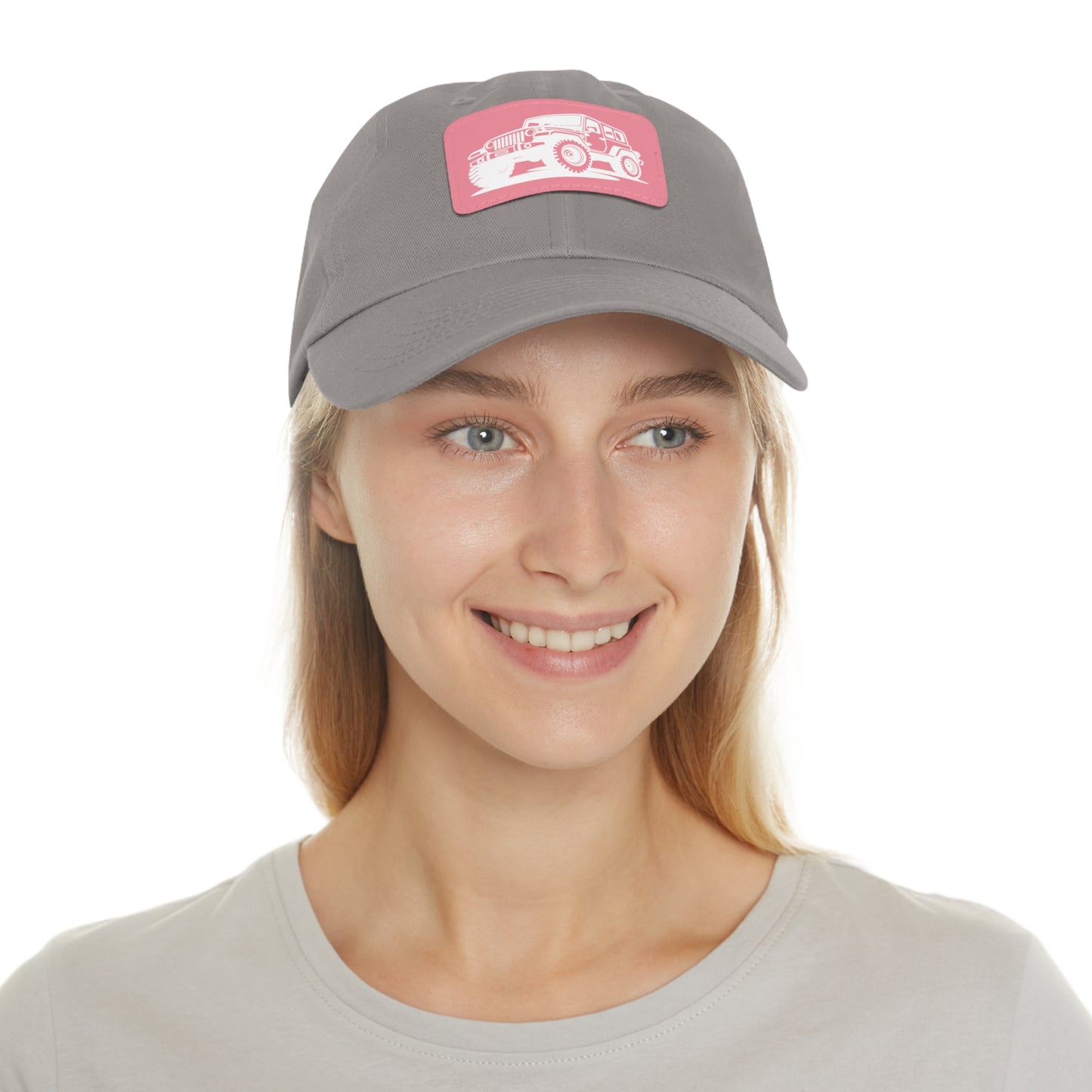 Off-Road Dad Hat with Leather Patch
