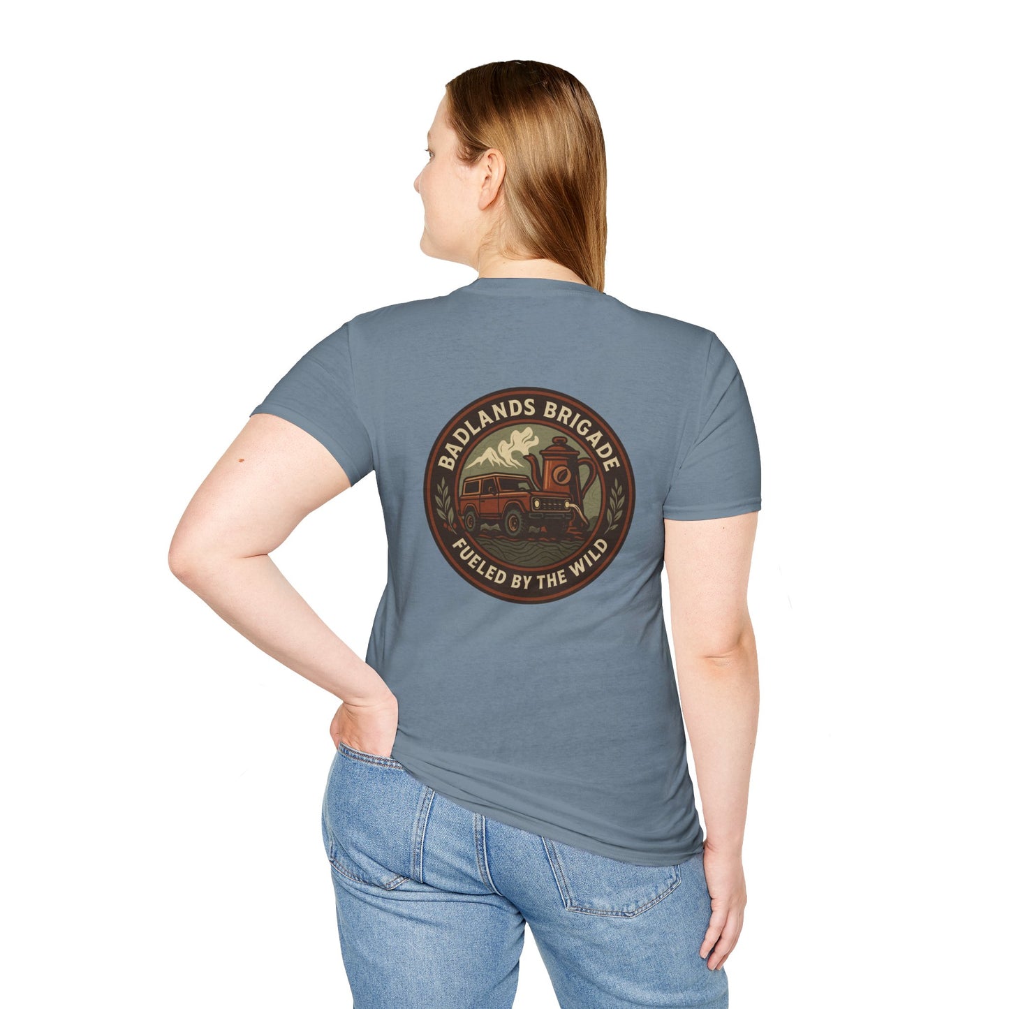 Fueled by the Wild - Badlands Brigade Adventure T-Shirt
