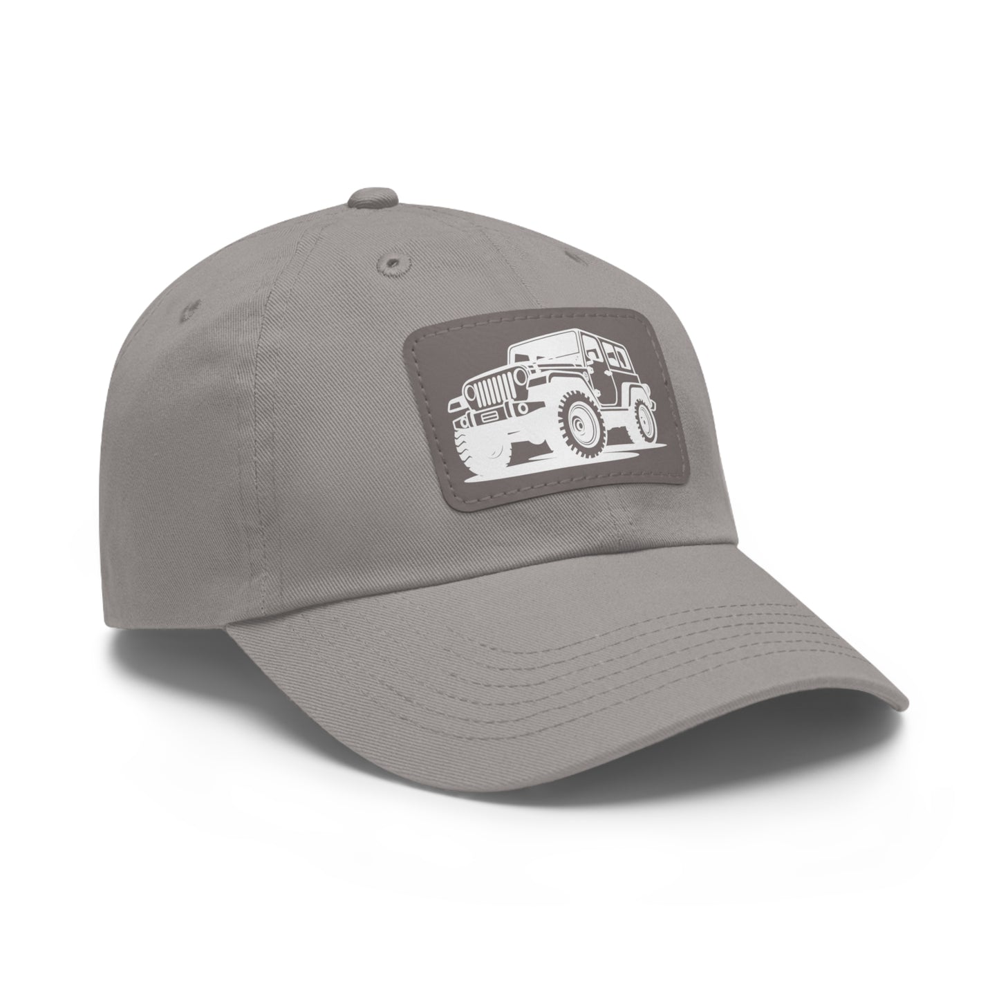 Off-Road Dad Hat with Leather Patch