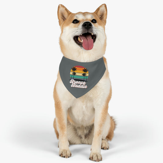 Bronco Baddie - Pet Bandana Collar
