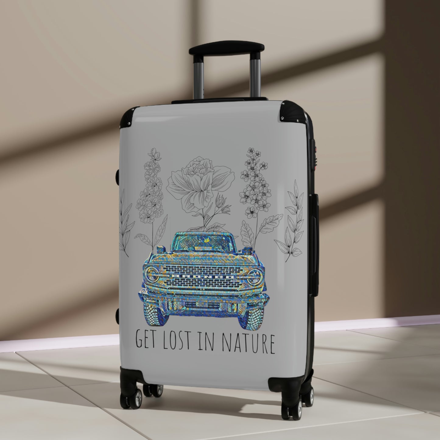 Bronco Flowers - Get Lost In Nature - Suitcase