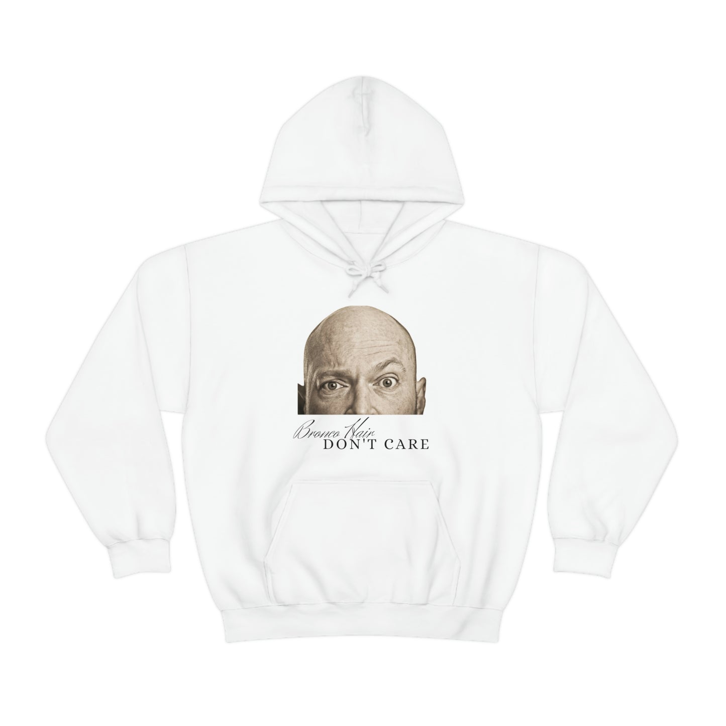 Men's Bronco Hair - Heavy Blend Hooded Sweatshirt