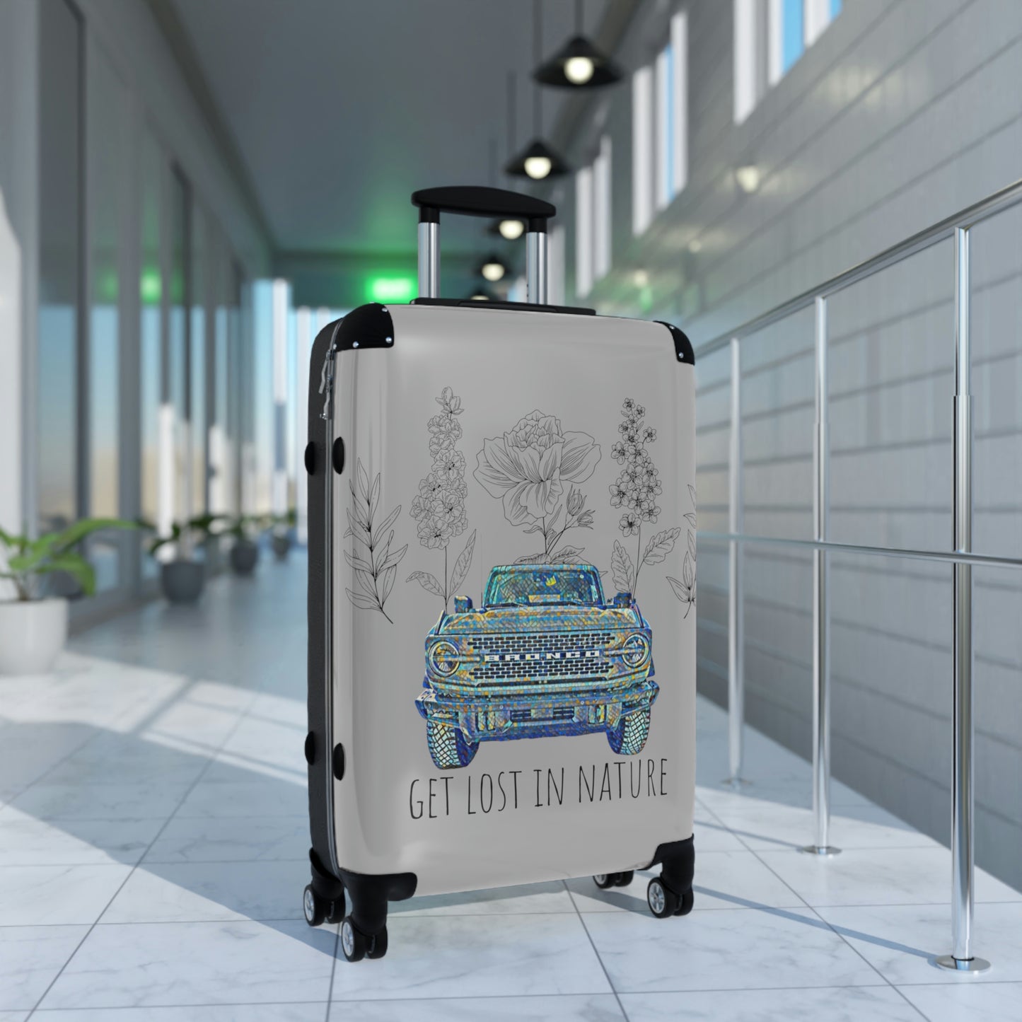 Bronco Flowers - Get Lost In Nature - Suitcase