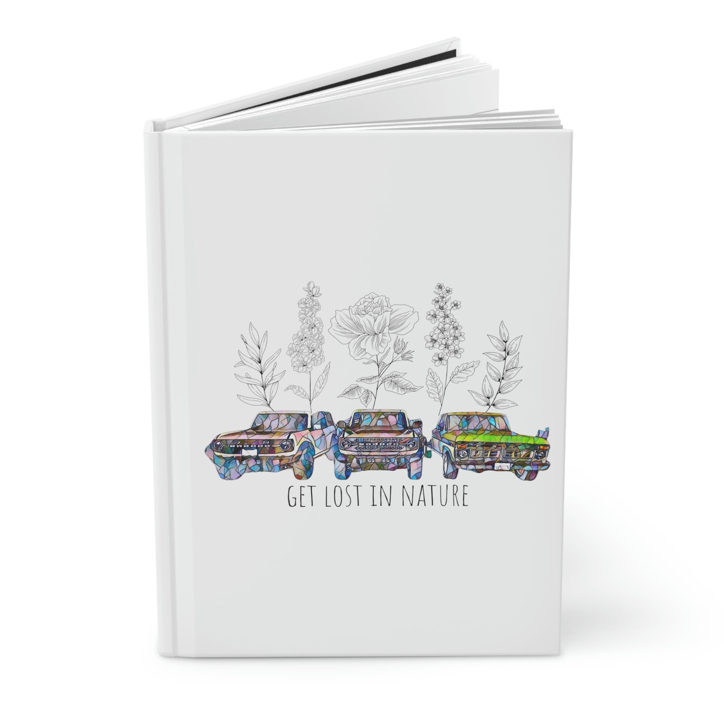 Get Lost In Nature - Bronco / Ford / Truck - Hardcover Journal Matte