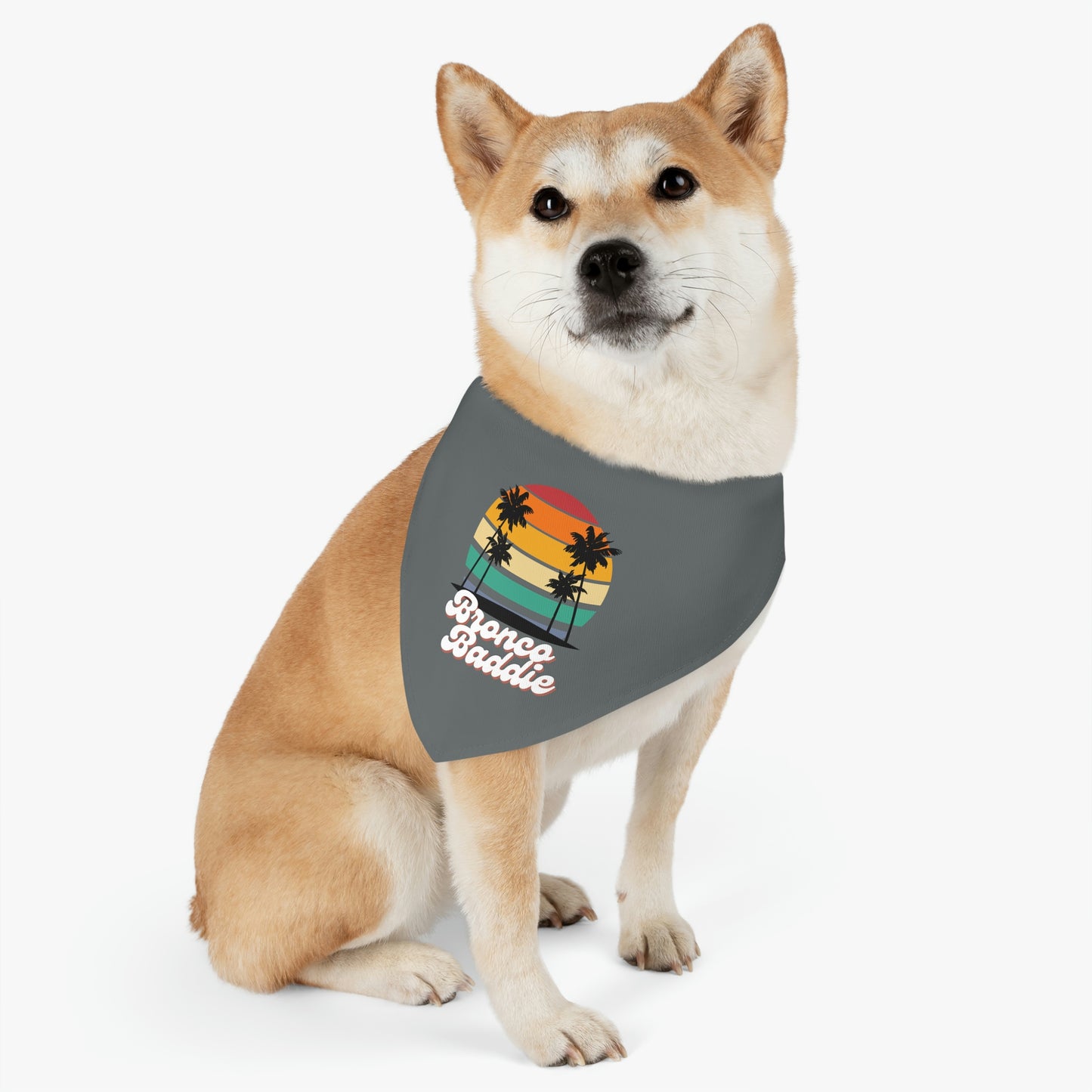 Bronco Baddie - Pet Bandana Collar
