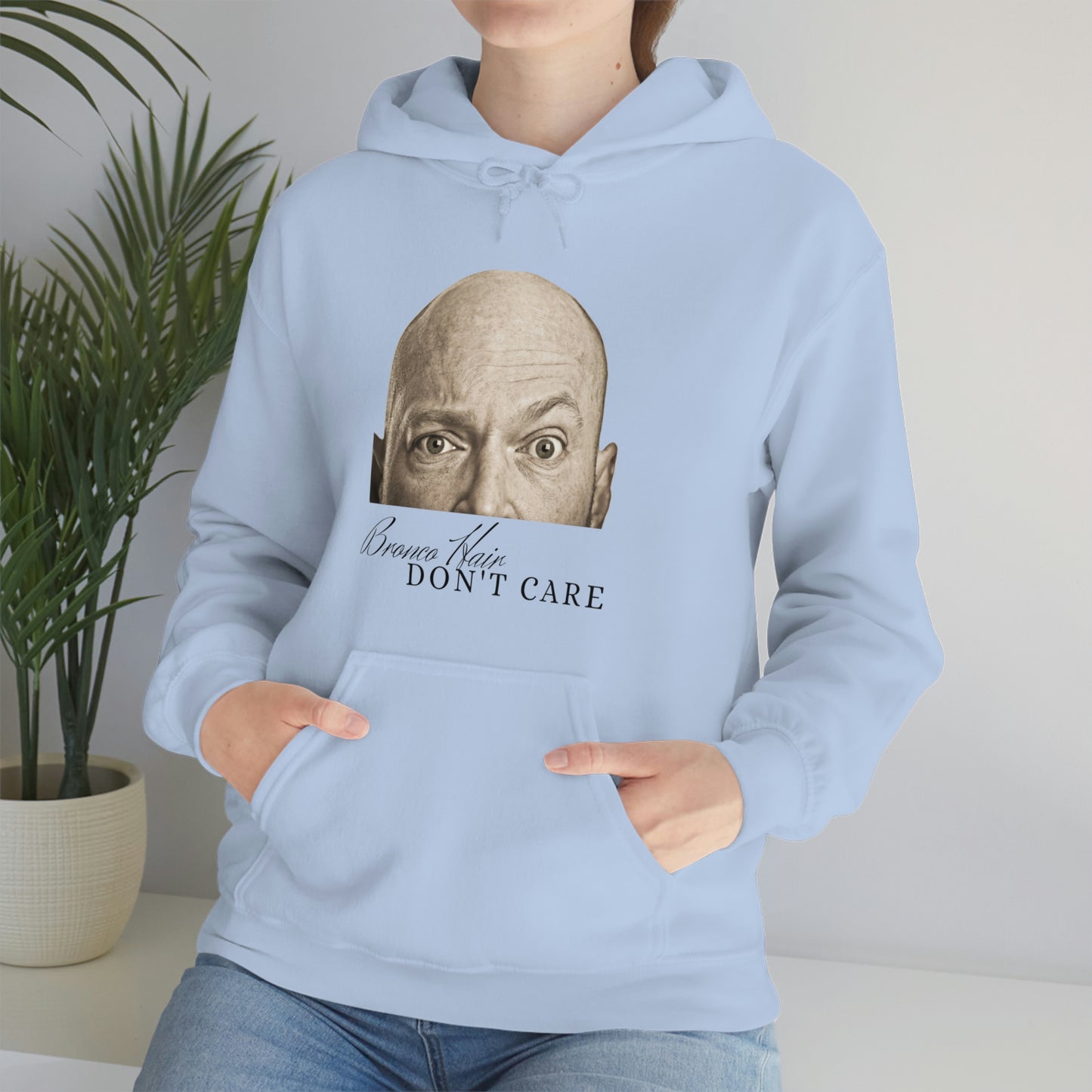 Men's Bronco Hair - Heavy Blend Hooded Sweatshirt