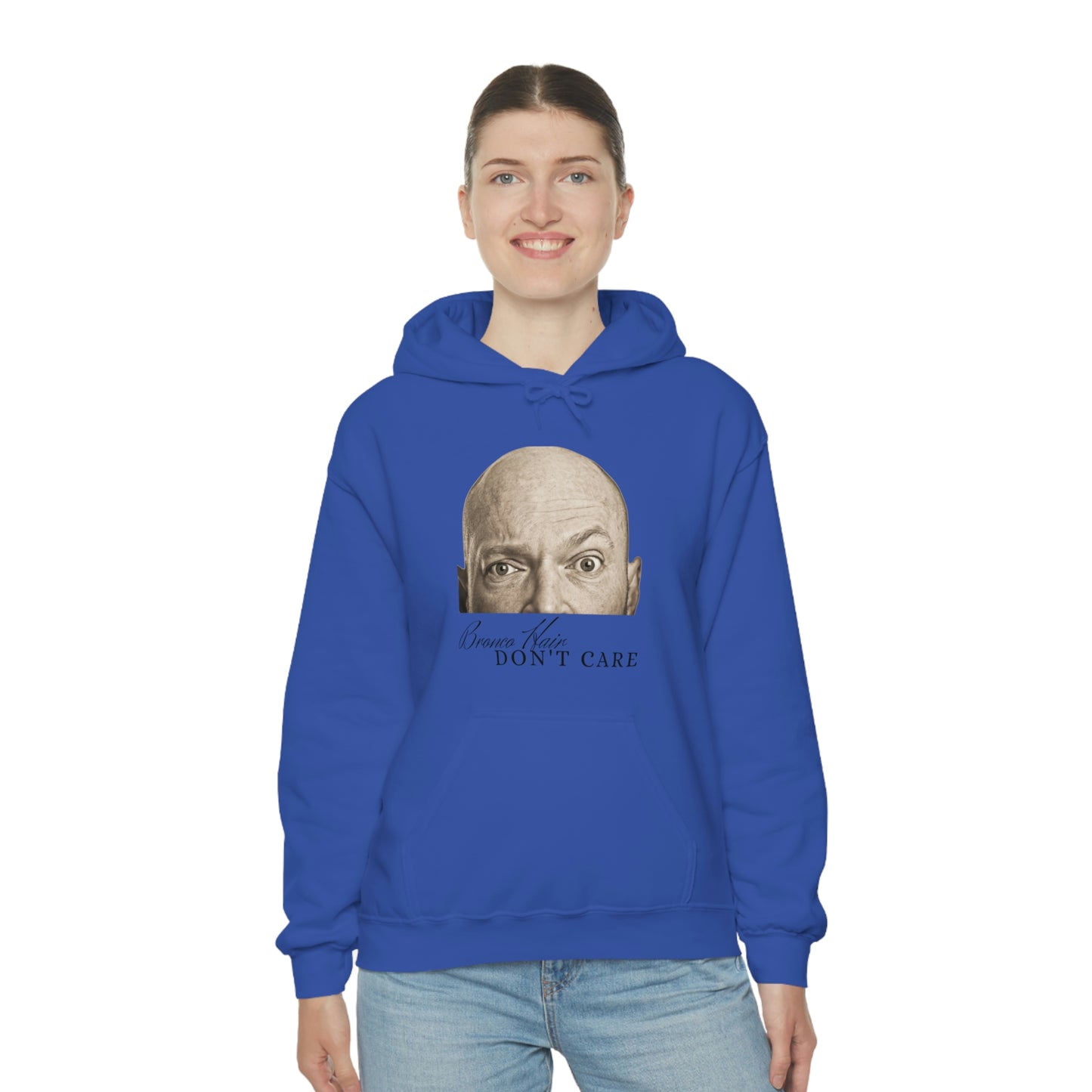 Men's Bronco Hair - Heavy Blend Hooded Sweatshirt