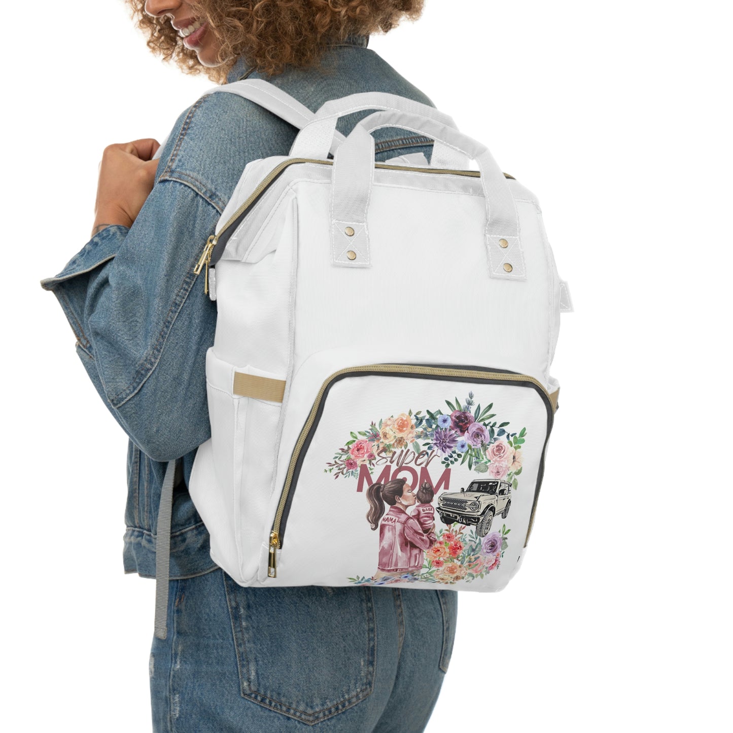 Super MOM - Bronco - Multifunctional Diaper Backpack