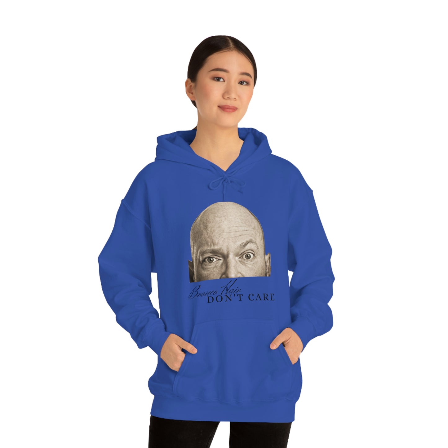 Men's Bronco Hair - Heavy Blend Hooded Sweatshirt