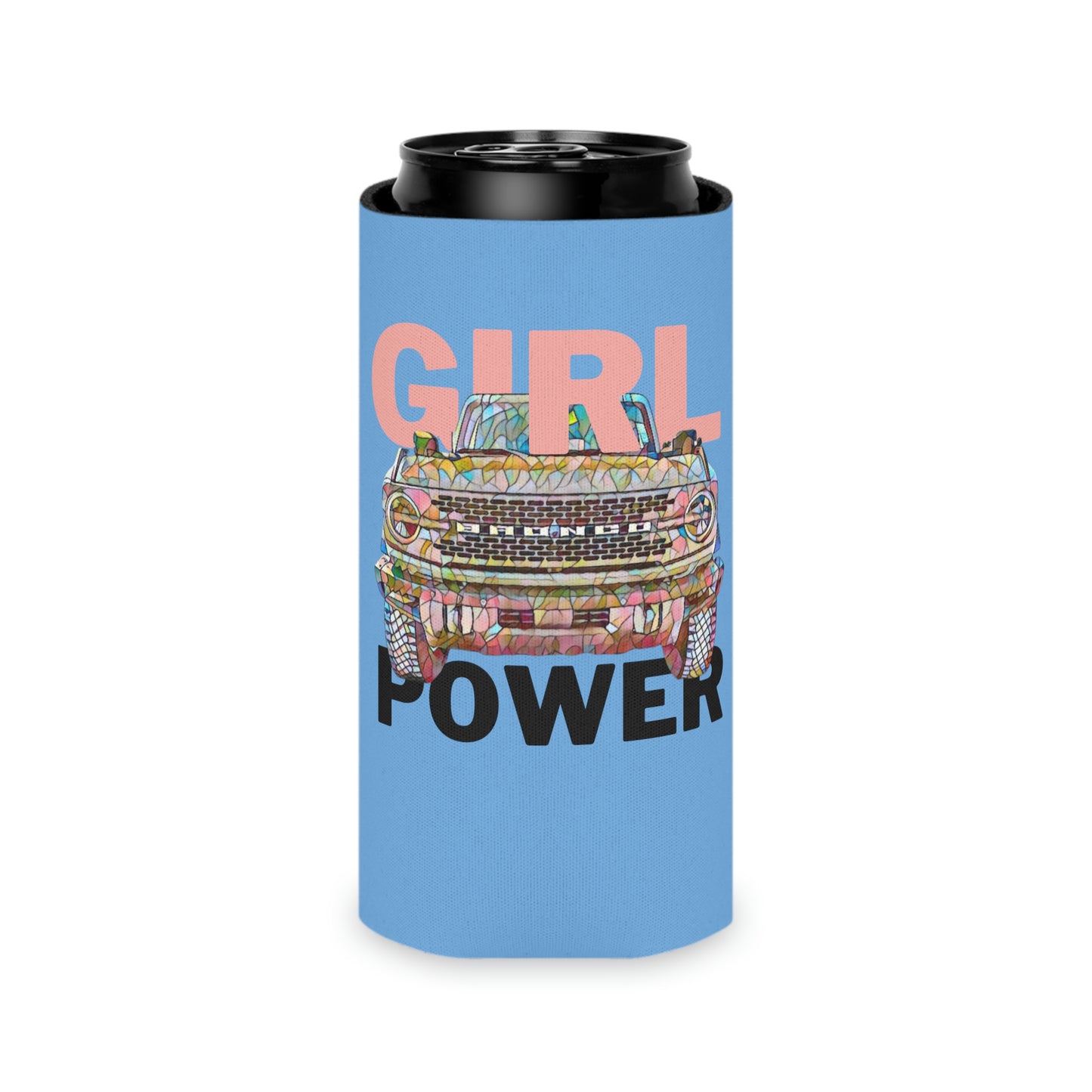 Girl Power - Bronco - Can Cooler