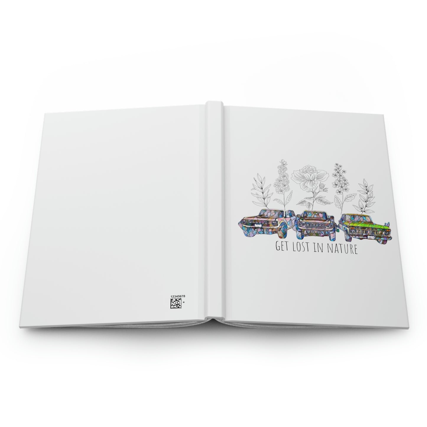 Get Lost In Nature - Bronco / Ford / Truck - Hardcover Journal Matte