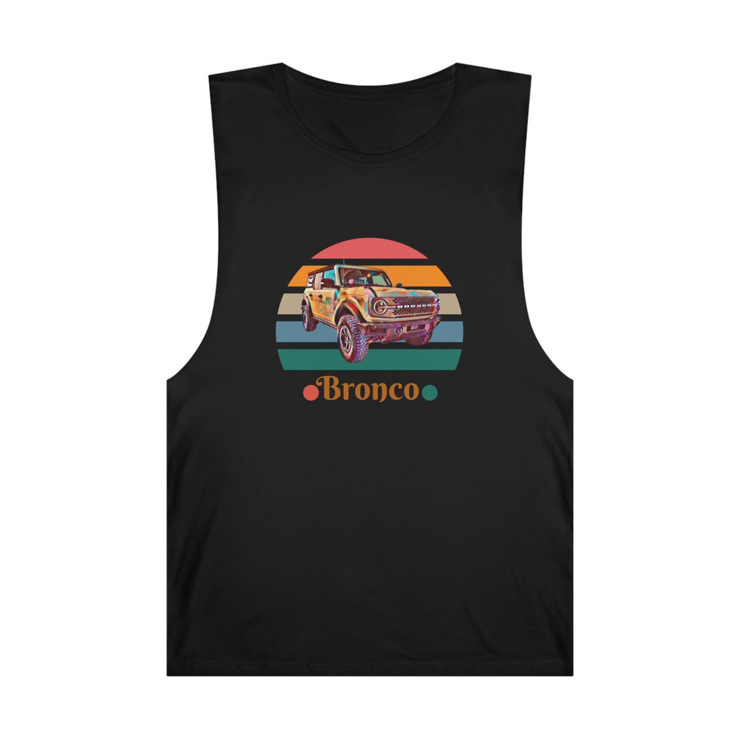 Bronco - Retro - Unisex Barnard Tank