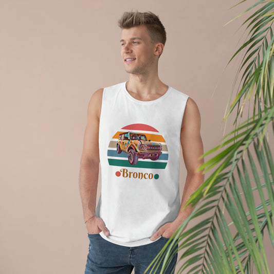 Bronco - Retro - Unisex Barnard Tank