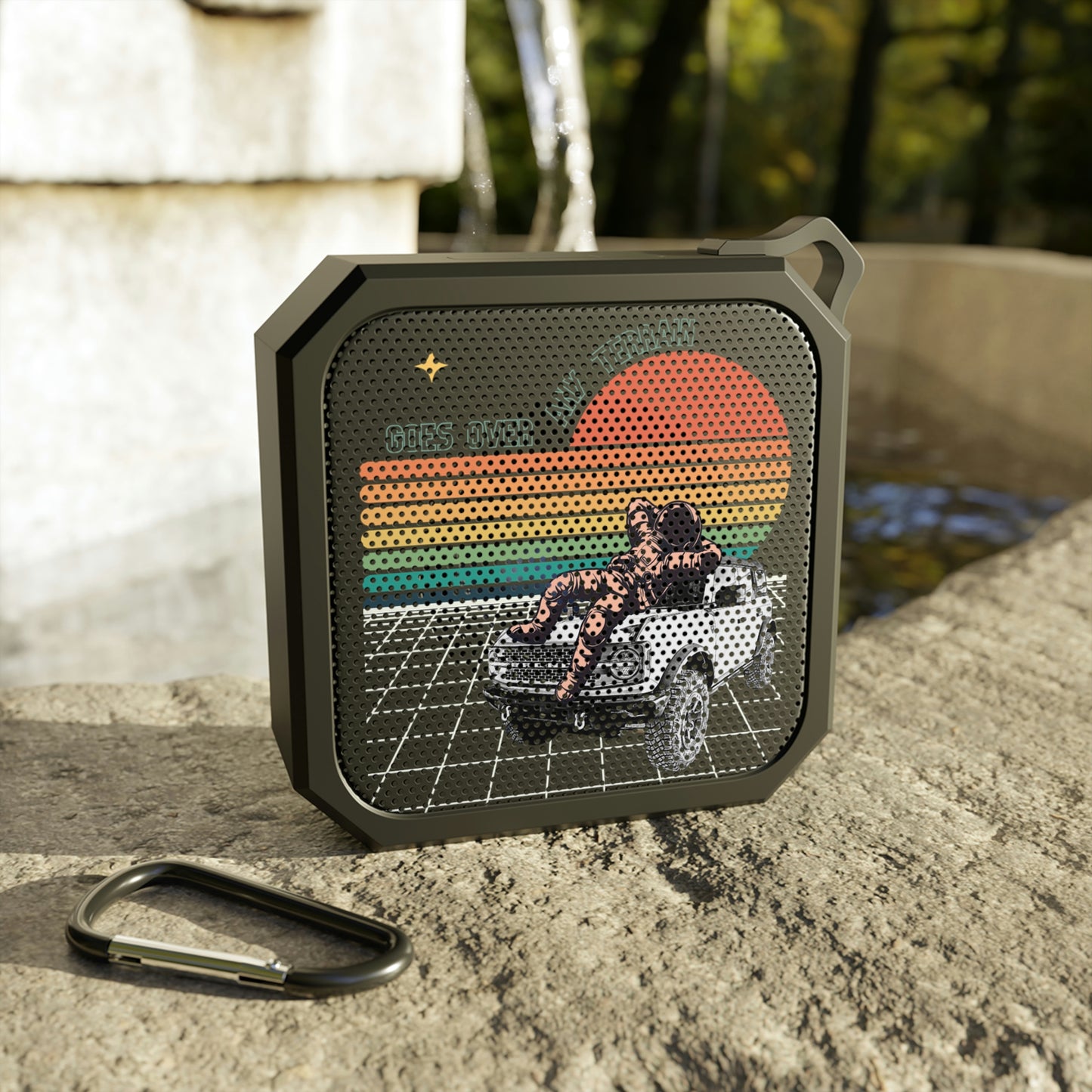 Goes Over Any Terrain - GOAT - GOAT Modes - Astronaut - Bronco - Blackwater Outdoor Bluetooth Speaker