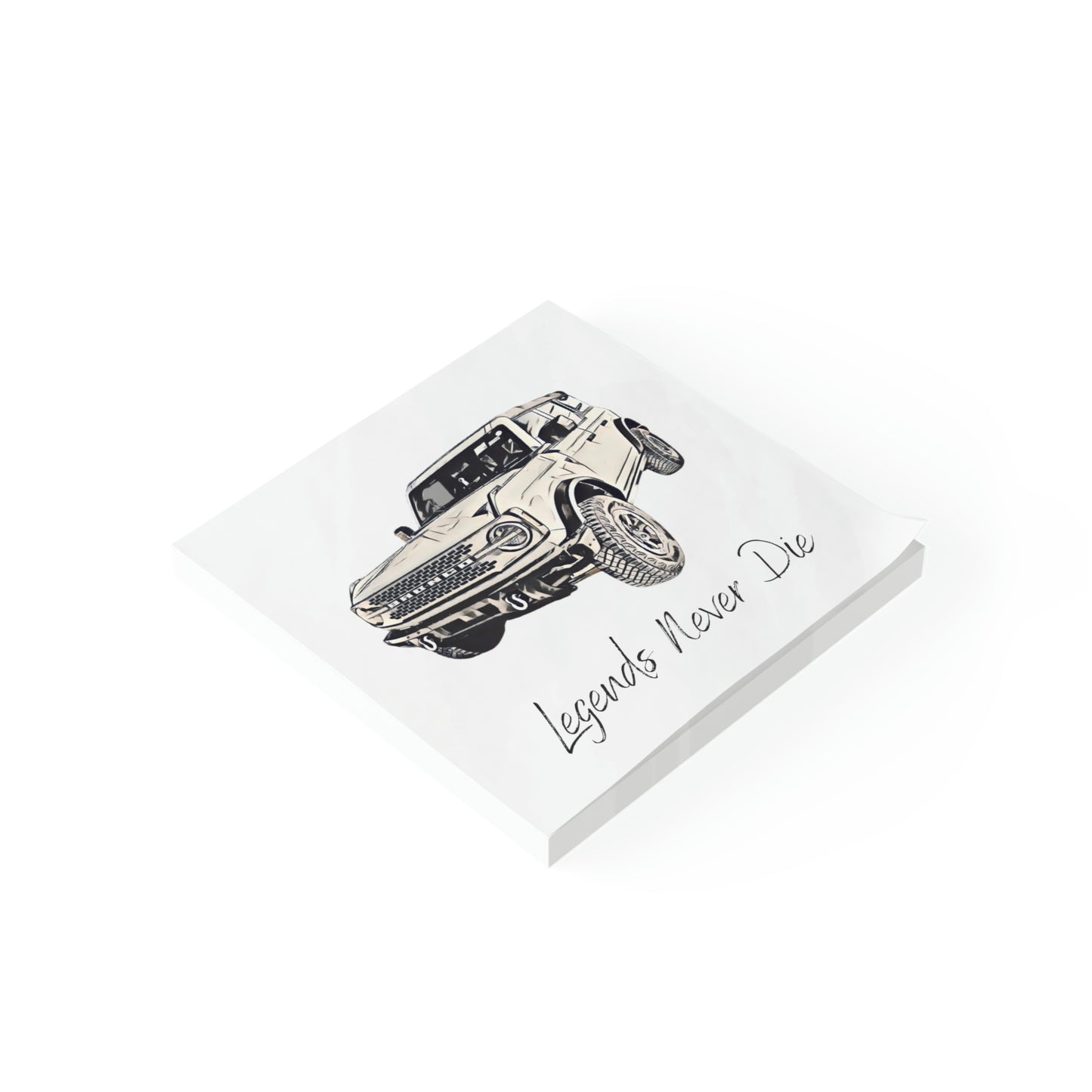 Legends Never Die - Bronco - Post-it® Note Pads