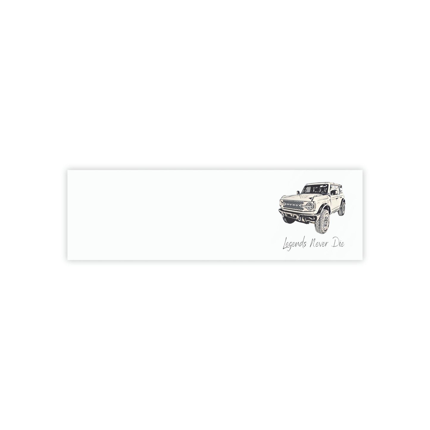 Legends Never Die - Bronco - Post-it® Note Pads