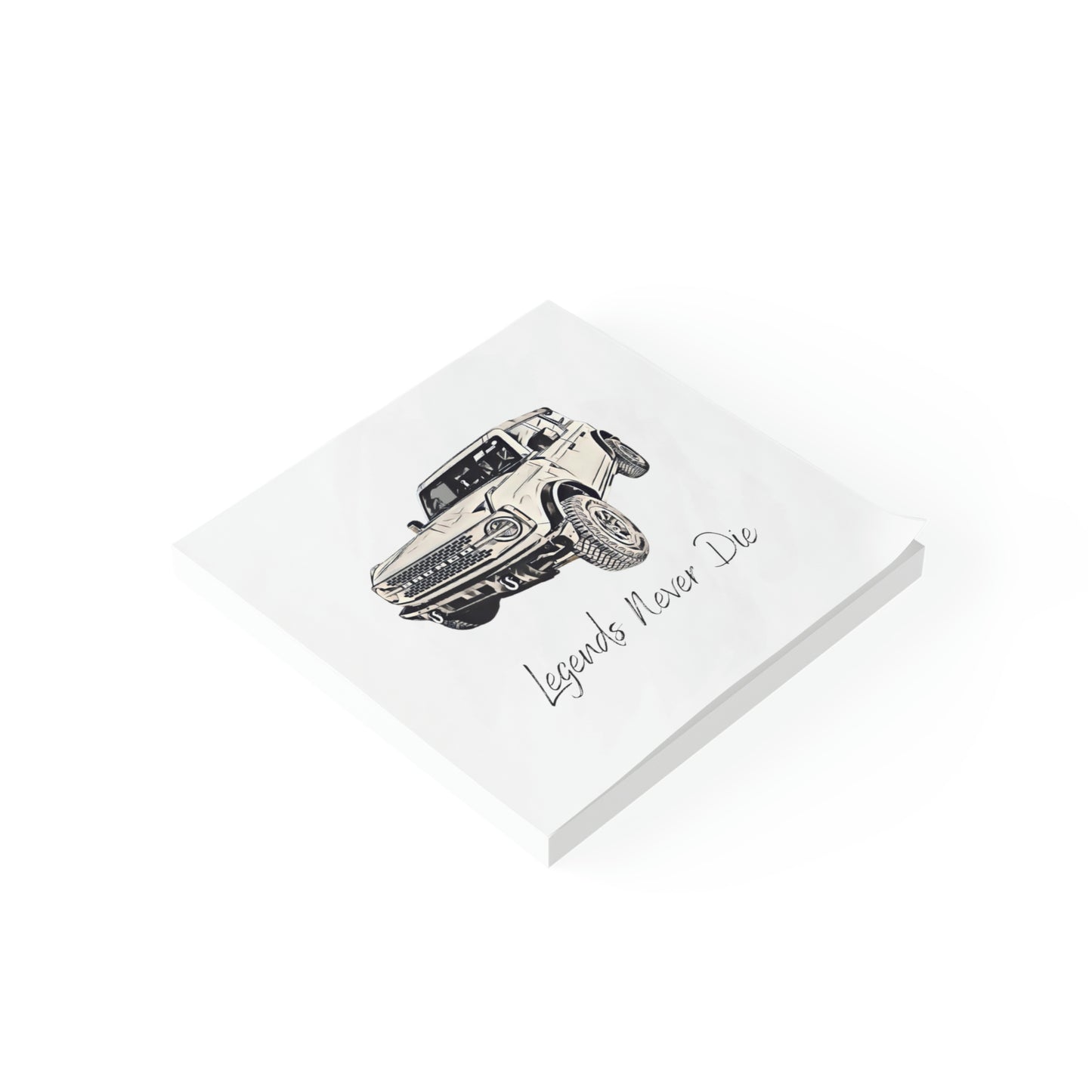 Legends Never Die - Bronco - Post-it® Note Pads
