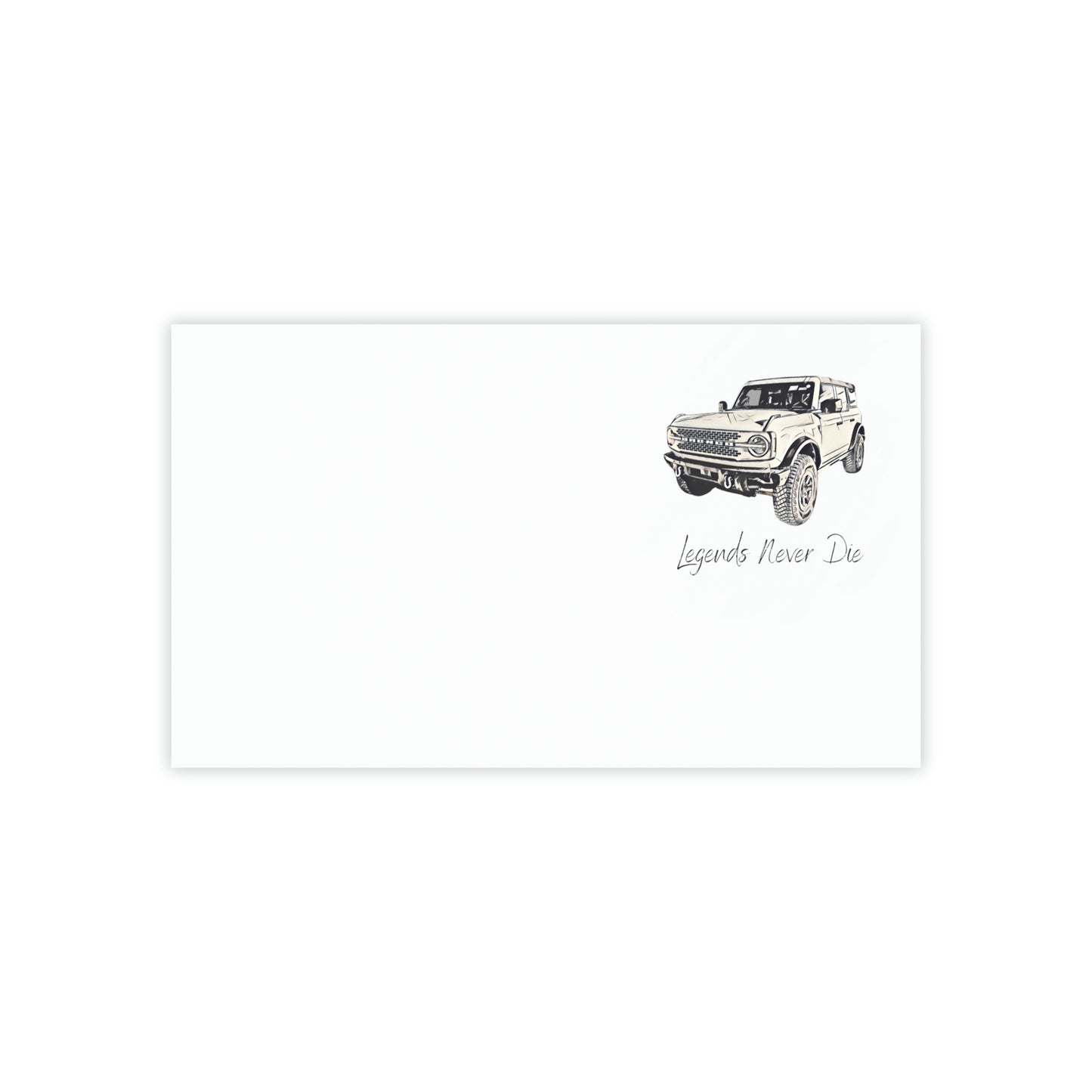 Legends Never Die - Bronco - Post-it® Note Pads