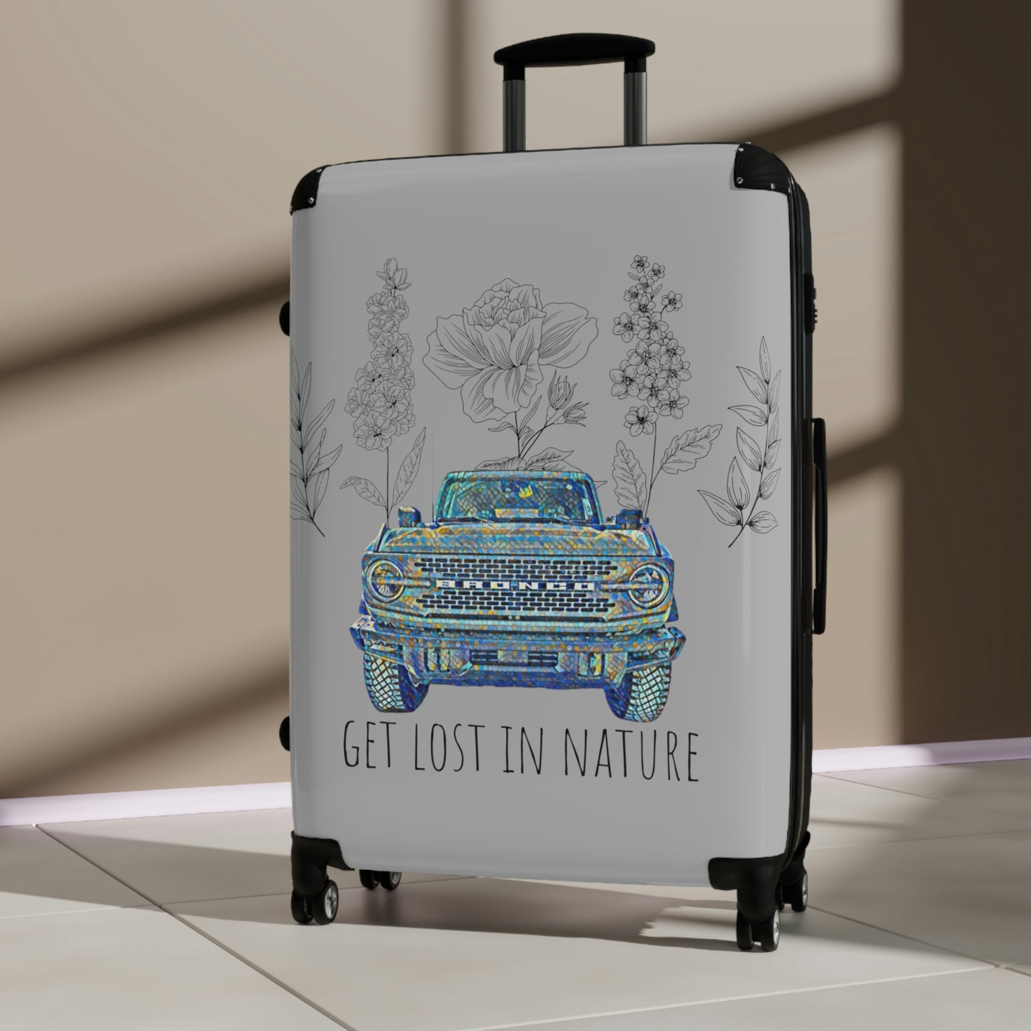 Bronco Flowers - Get Lost In Nature - Suitcase