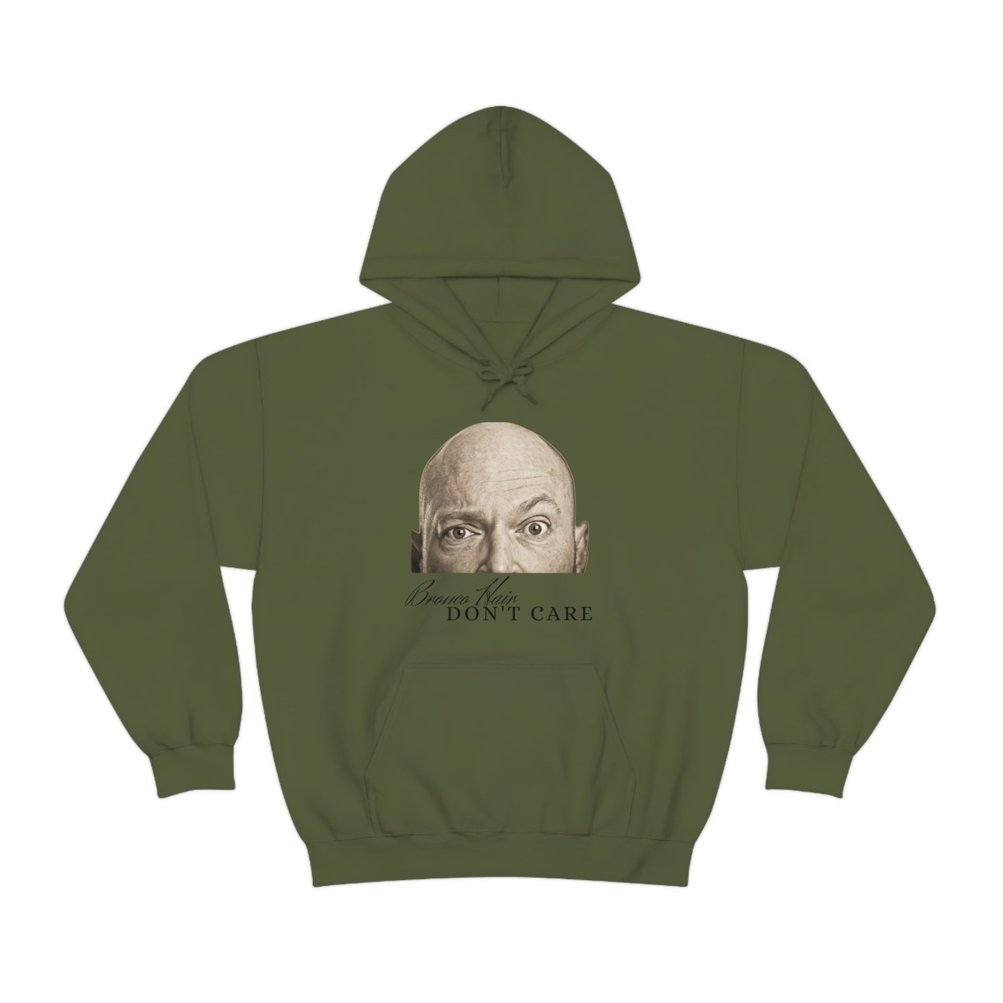 Men's Bronco Hair - Heavy Blend Hooded Sweatshirt