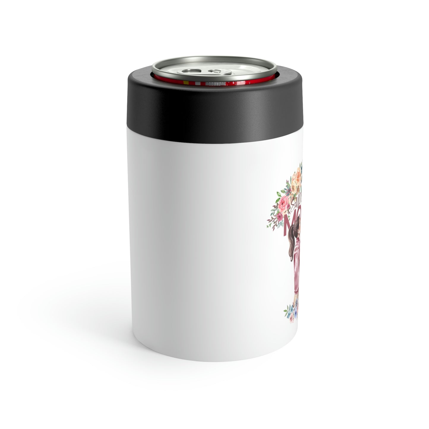 Super MOM - Watercolor - Bronco - Can Holder