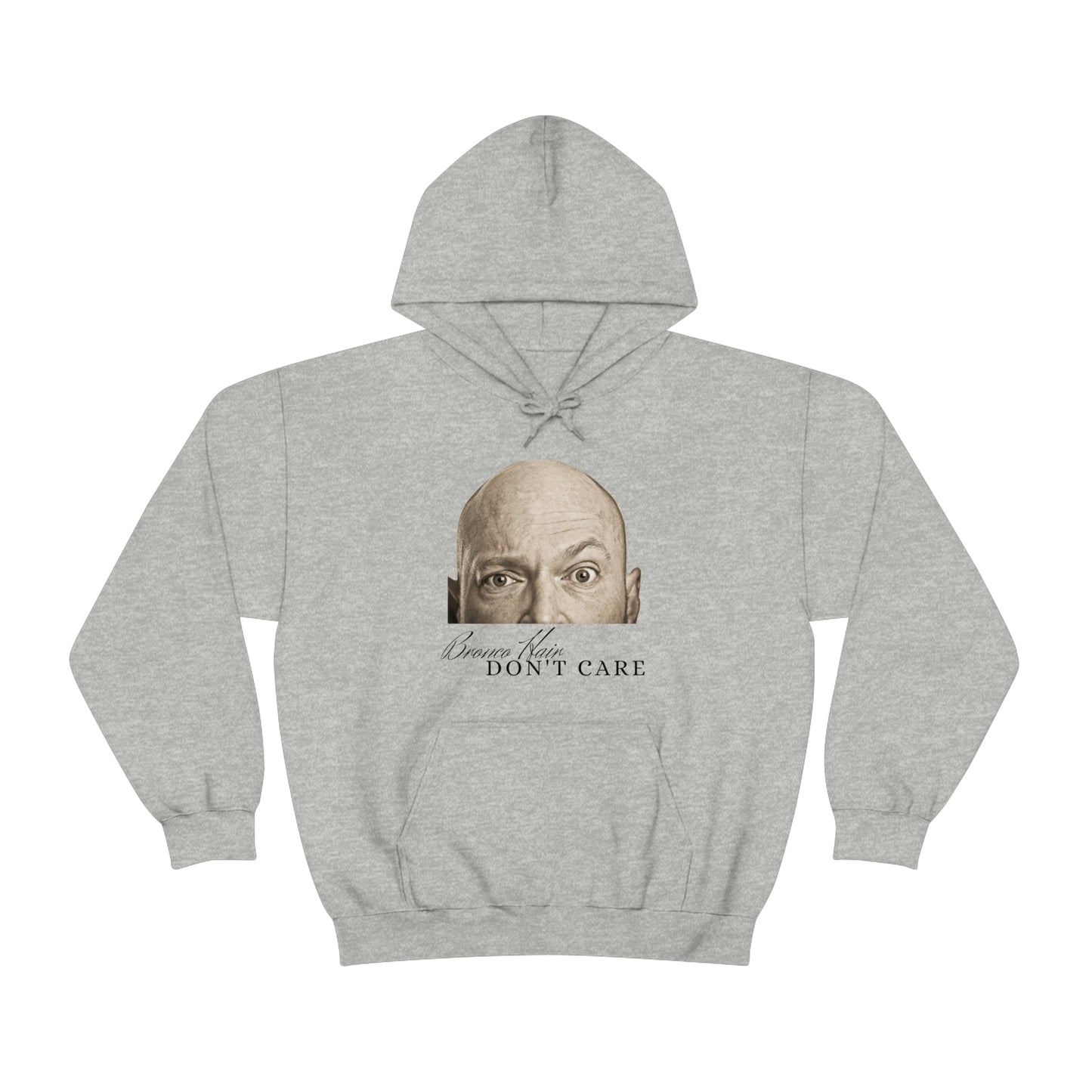 Men's Bronco Hair - Heavy Blend Hooded Sweatshirt
