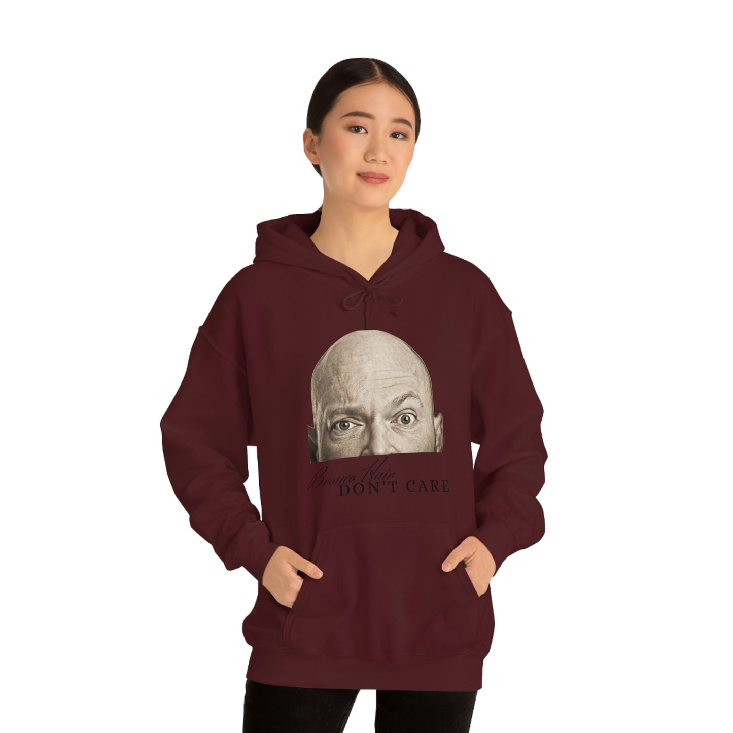 Men's Bronco Hair - Heavy Blend Hooded Sweatshirt