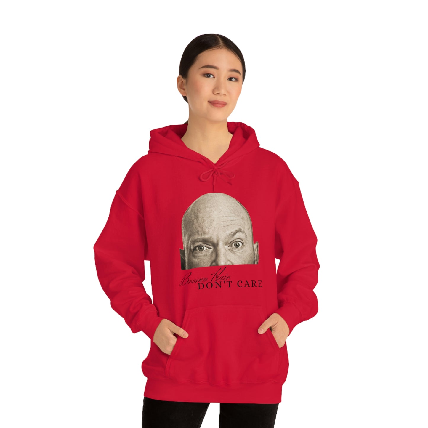 Men's Bronco Hair - Heavy Blend Hooded Sweatshirt