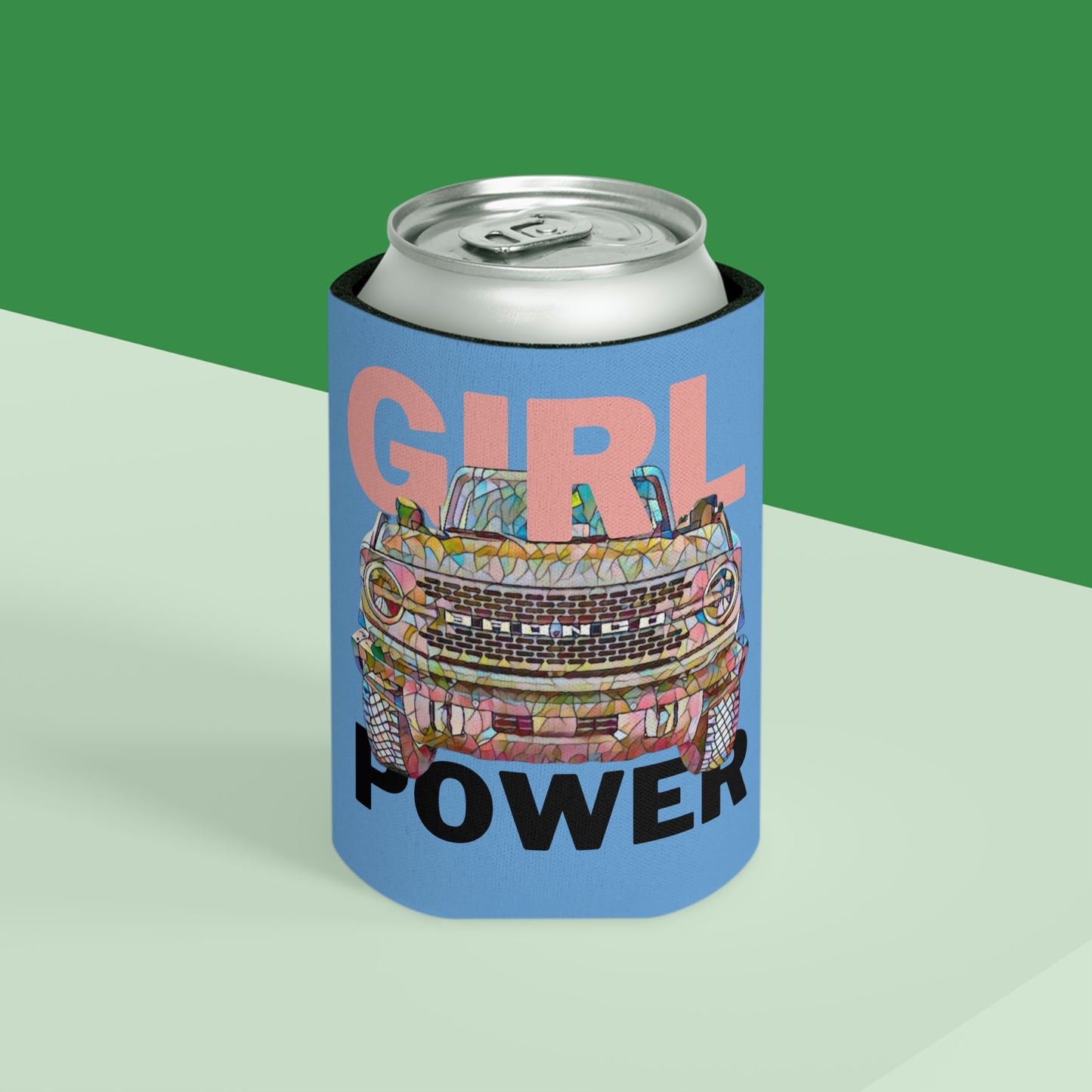 Girl Power - Bronco - Can Cooler