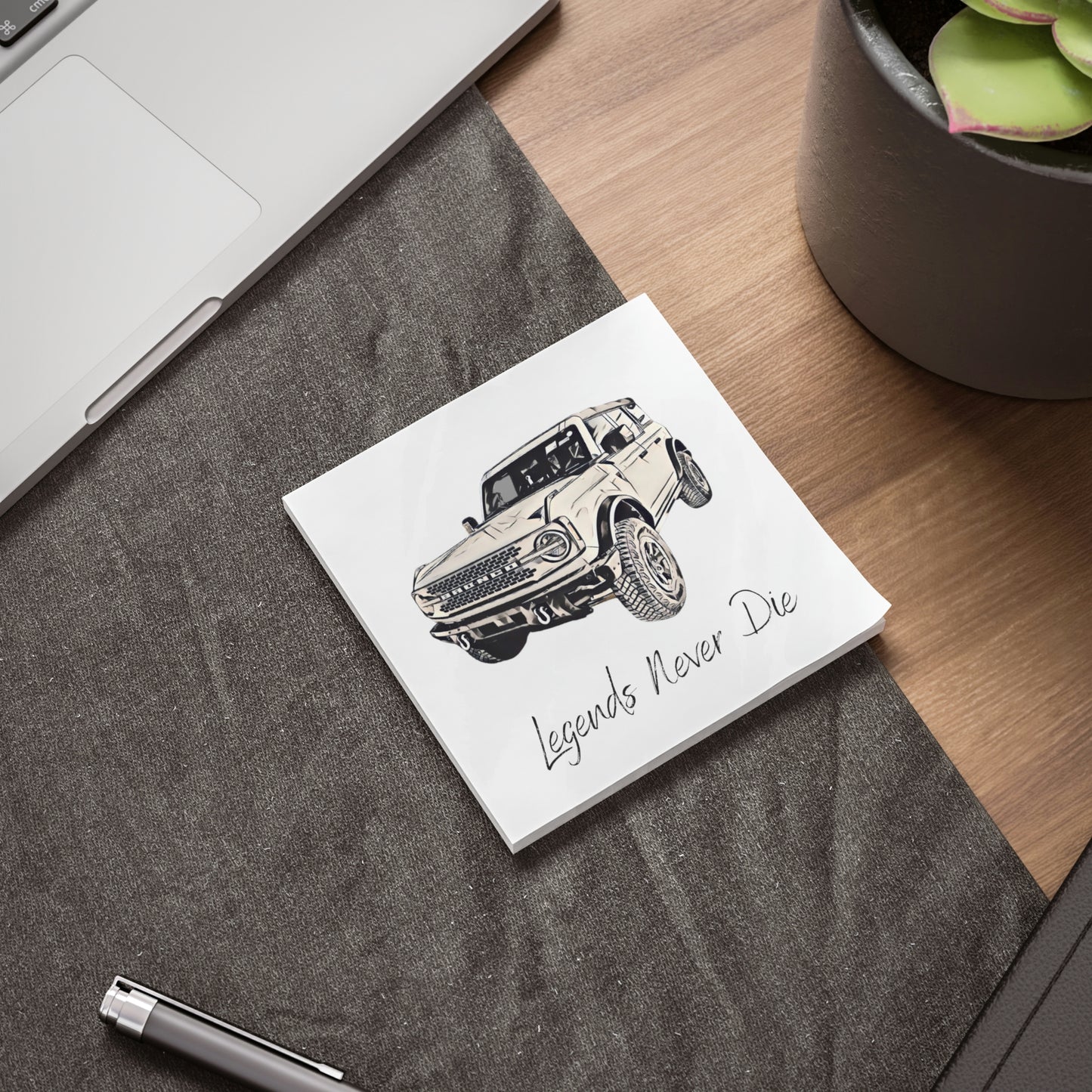 Legends Never Die - Bronco - Post-it® Note Pads