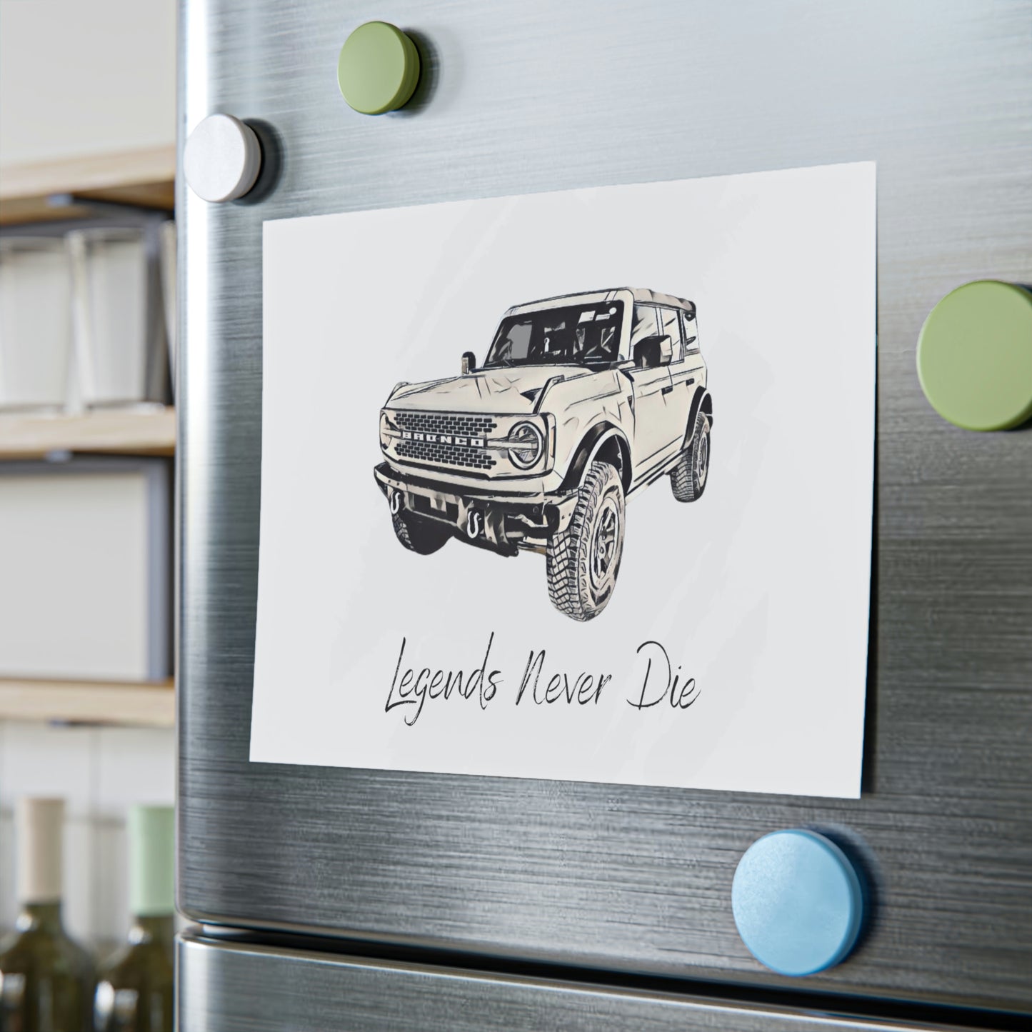 Legends Never Die - Bronco - Post-it® Note Pads