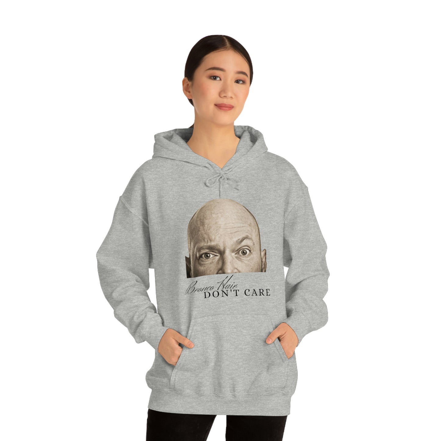 Men's Bronco Hair - Heavy Blend Hooded Sweatshirt