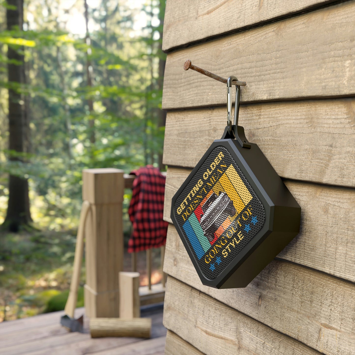 Getting Older Doesn't Mean Going Out Of Style - Bronco - Blackwater Outdoor Bluetooth Speaker