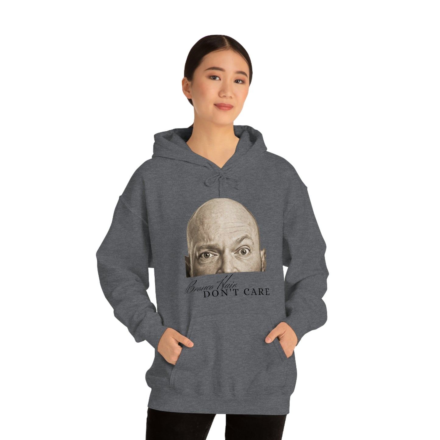 Men's Bronco Hair - Heavy Blend Hooded Sweatshirt