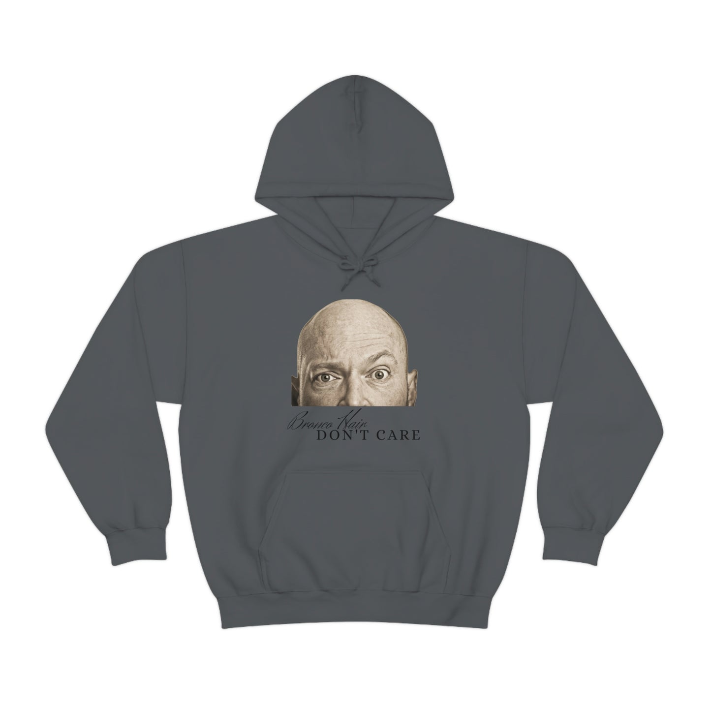 Men's Bronco Hair - Heavy Blend Hooded Sweatshirt