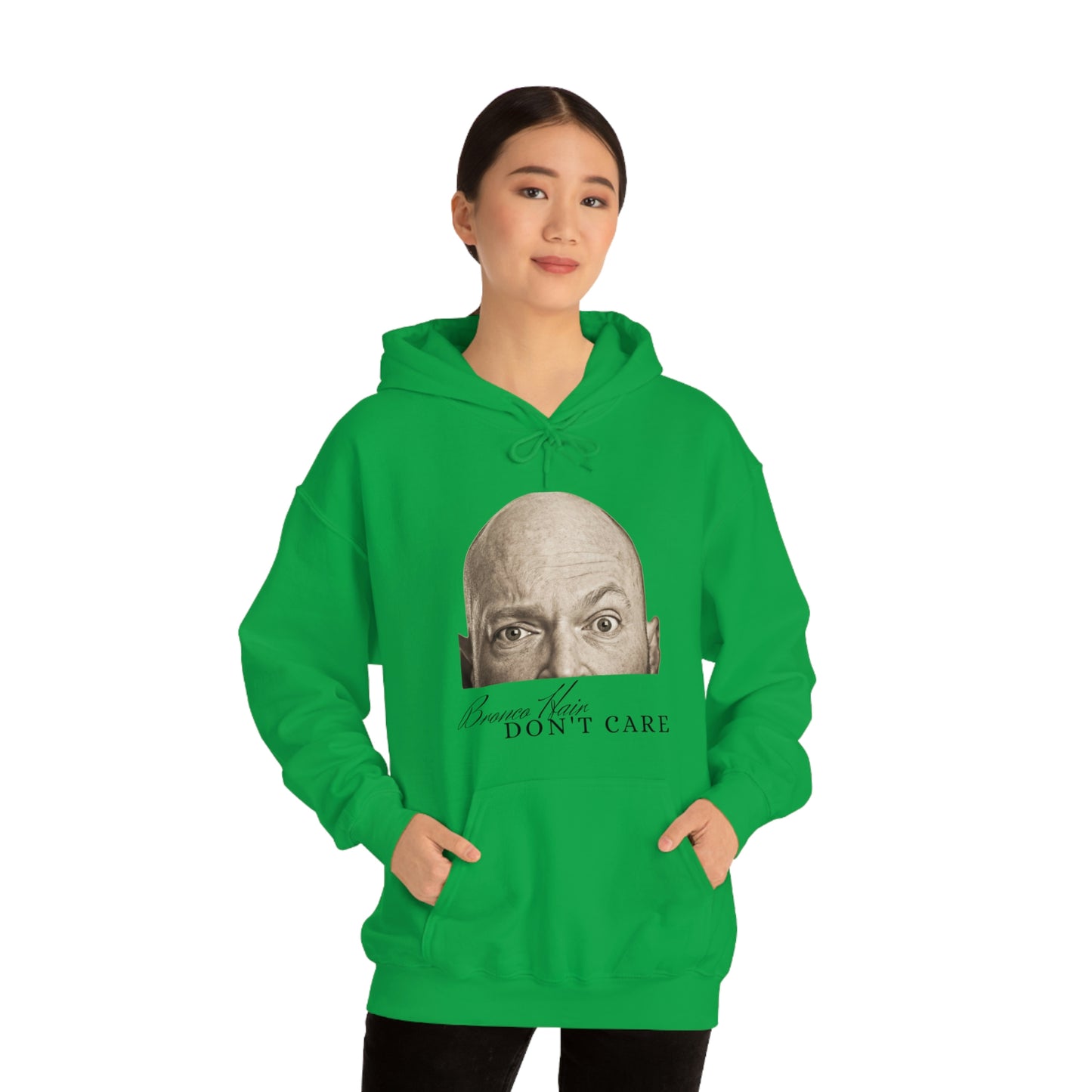 Men's Bronco Hair - Heavy Blend Hooded Sweatshirt
