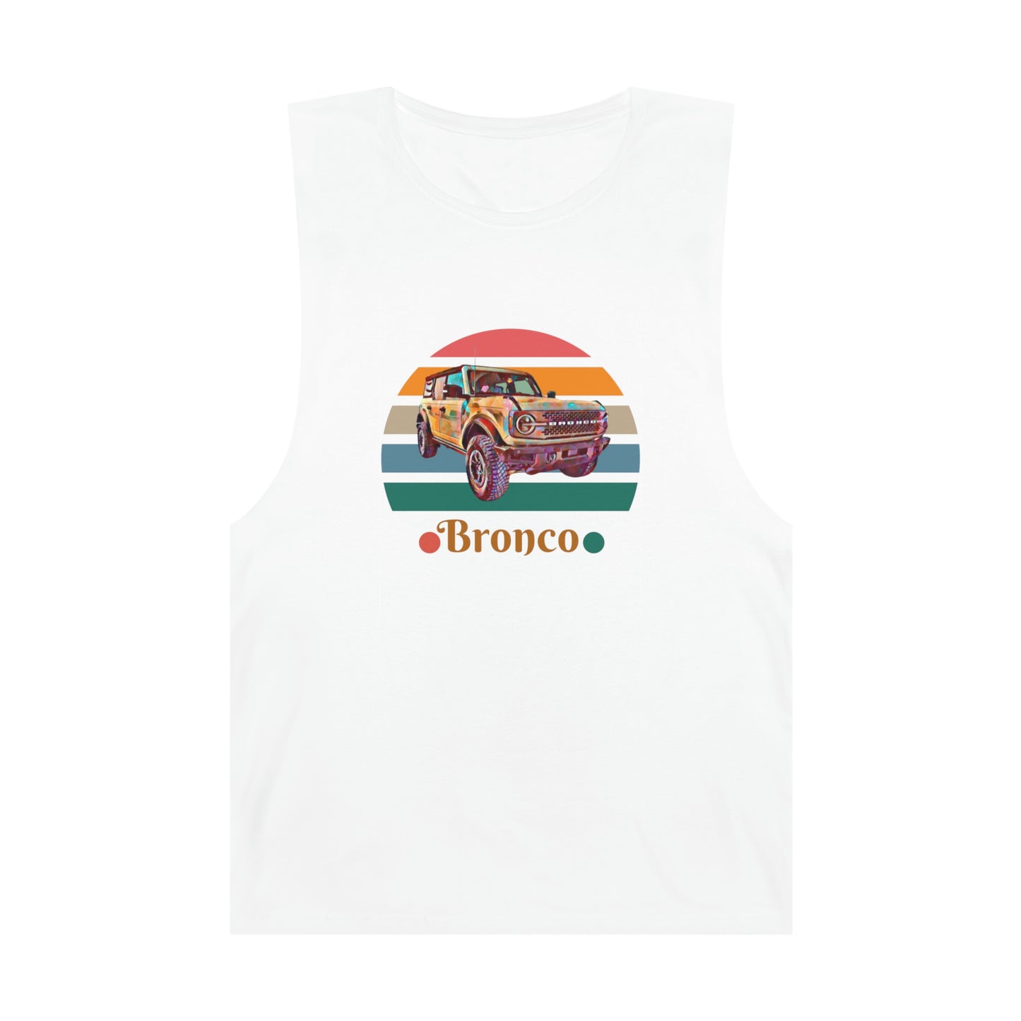 Bronco - Retro - Unisex Barnard Tank