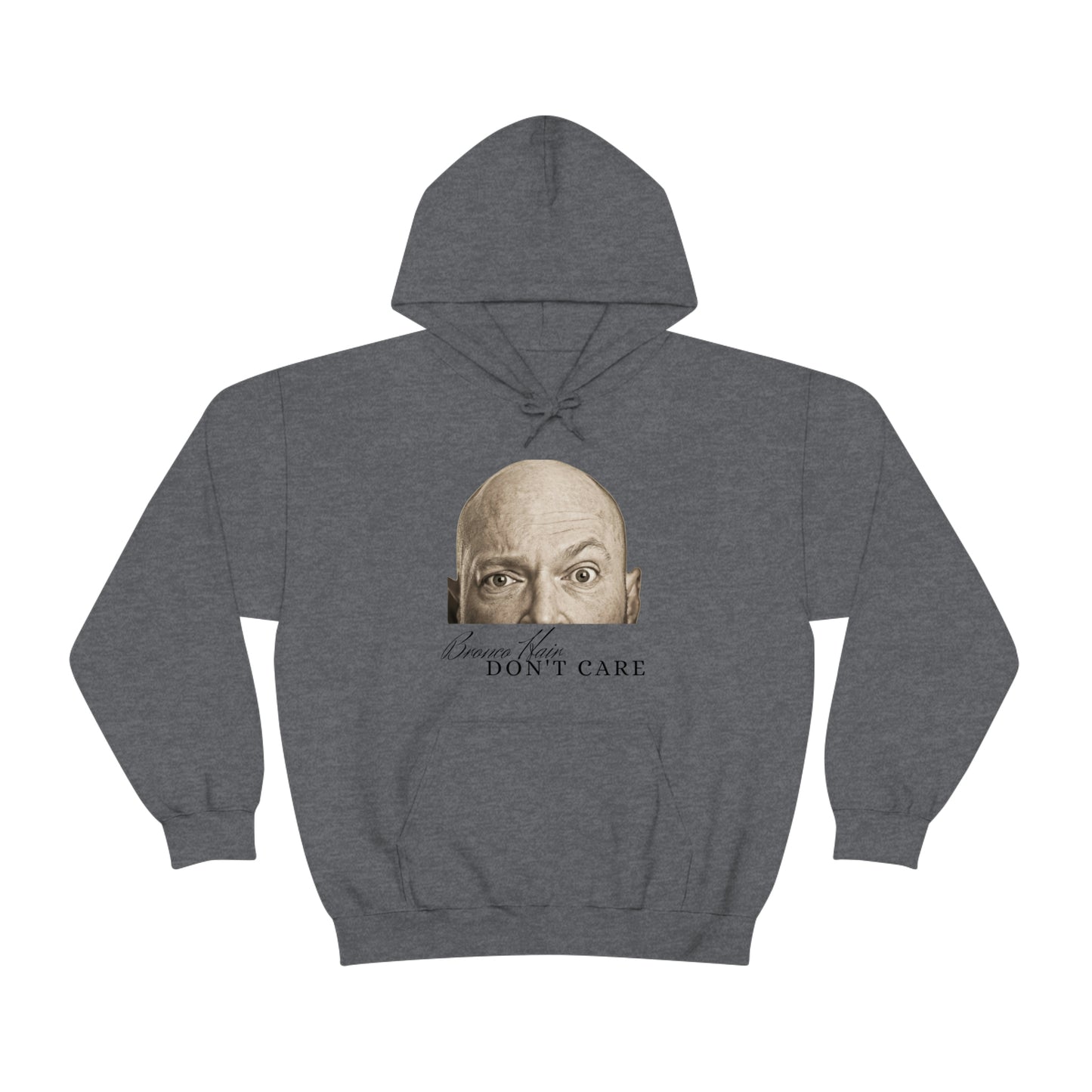 Men's Bronco Hair - Heavy Blend Hooded Sweatshirt