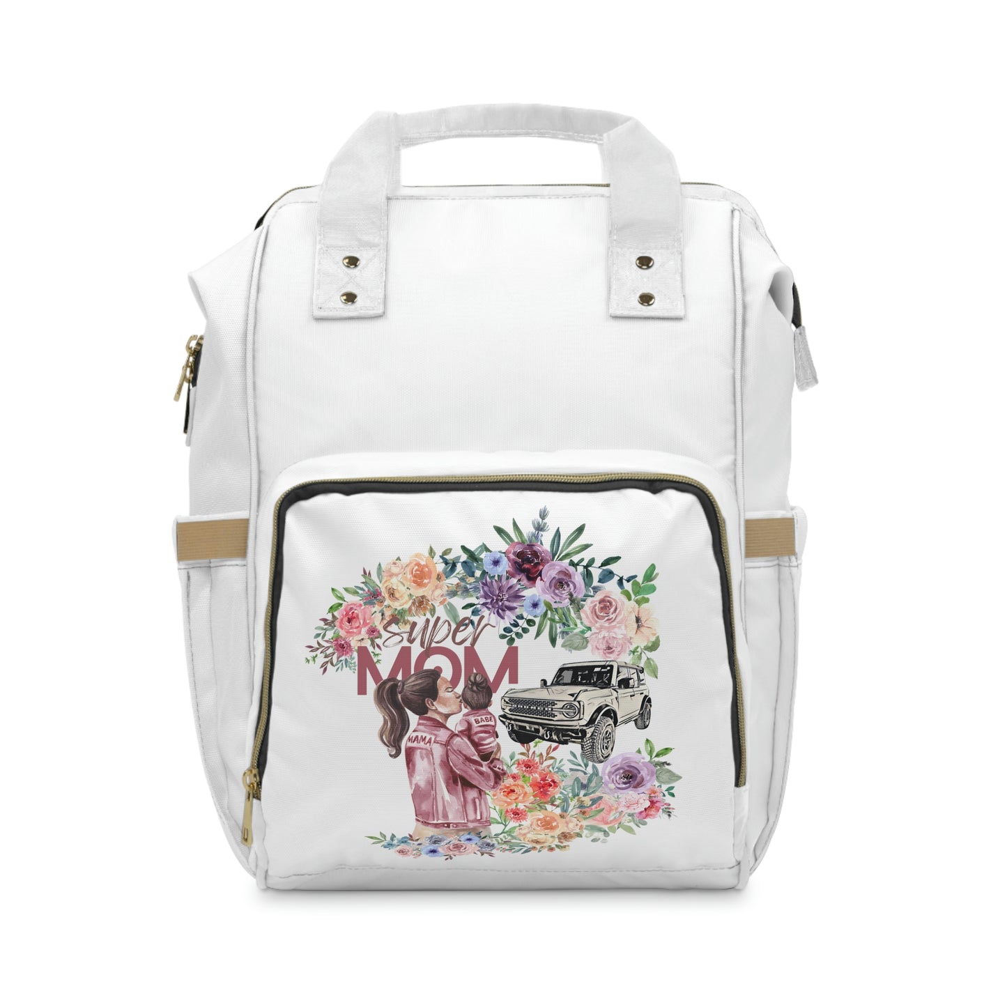 Super MOM - Bronco - Multifunctional Diaper Backpack