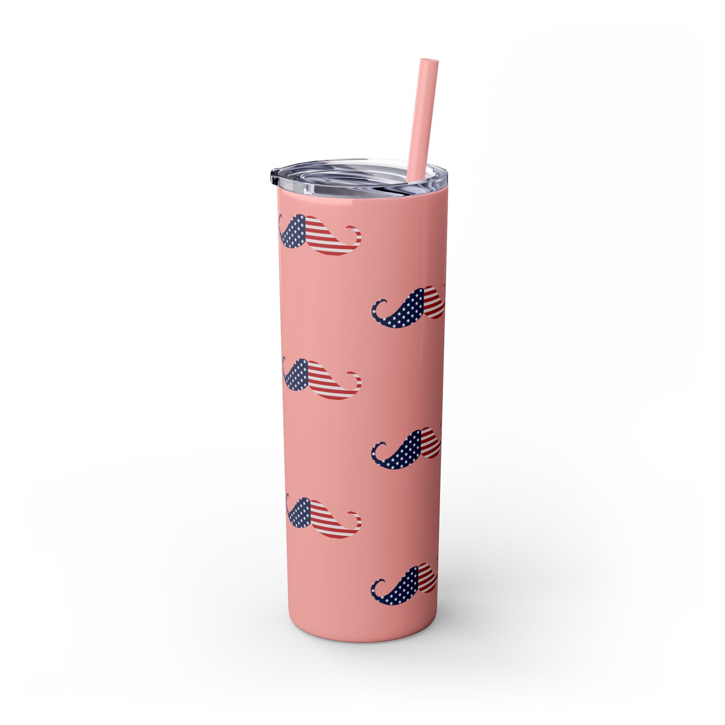 Patriot Skinny Tumbler with Straw, 20oz