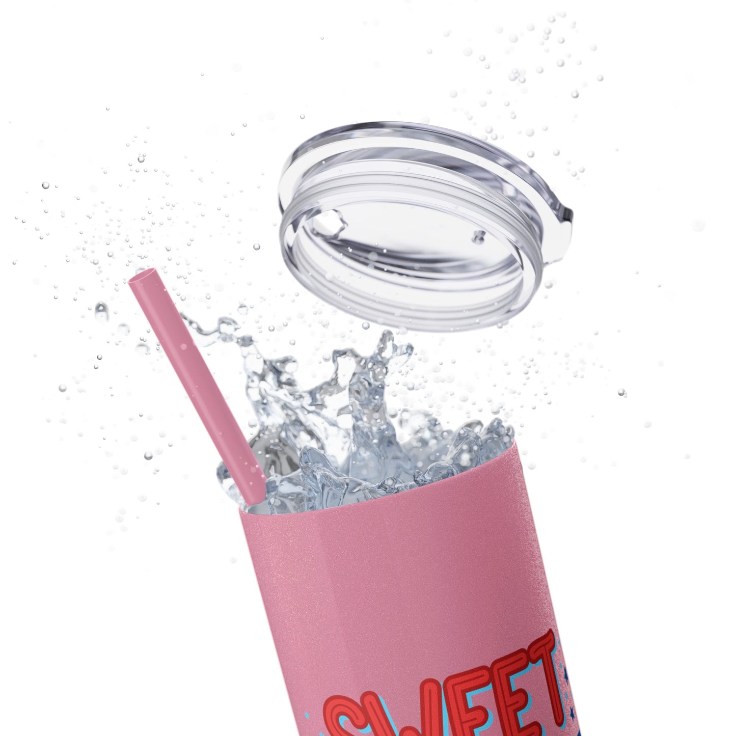 Patriot Skinny Tumbler with Straw, 20oz