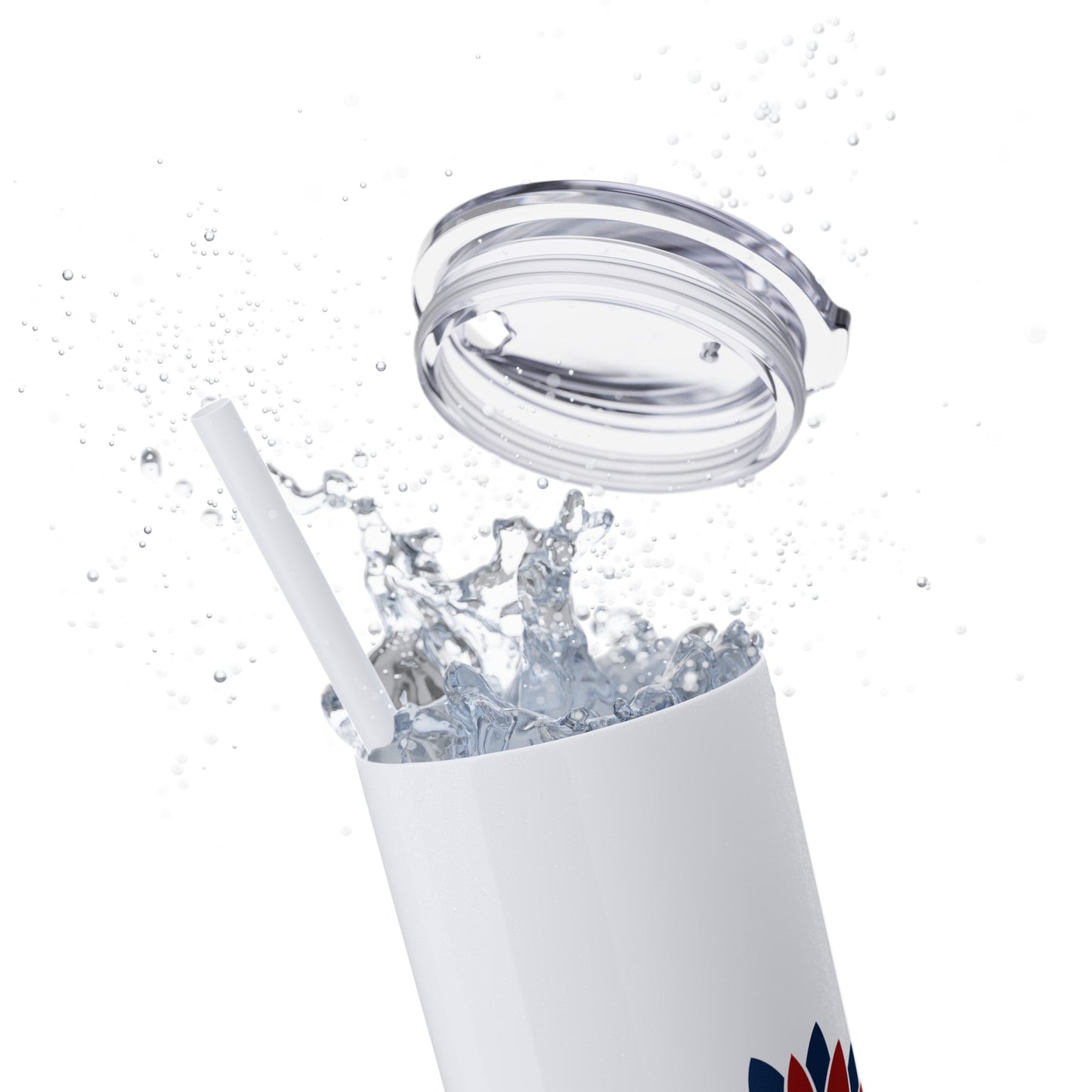 Patriot Skinny Tumbler with Straw, 20oz
