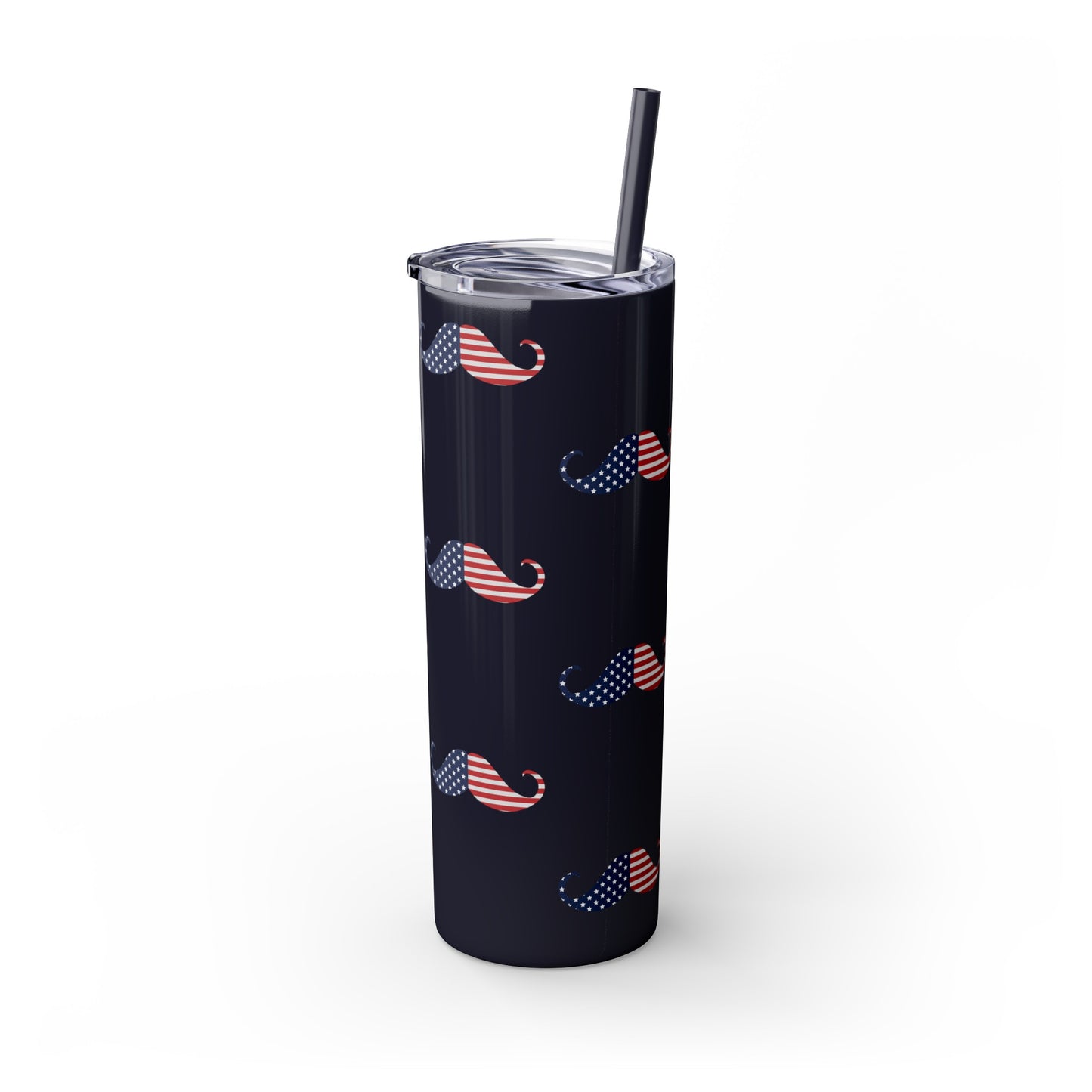 Patriot Skinny Tumbler with Straw, 20oz