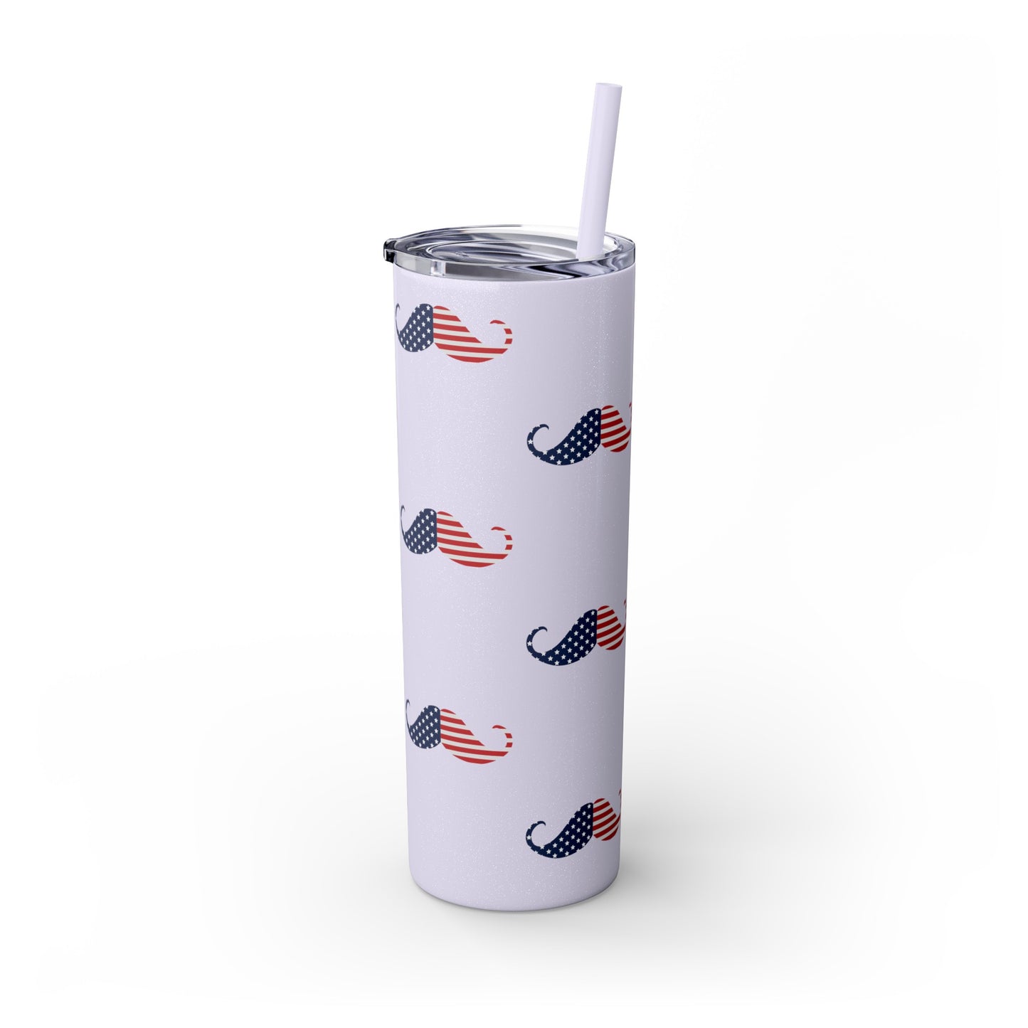 Patriot Skinny Tumbler with Straw, 20oz