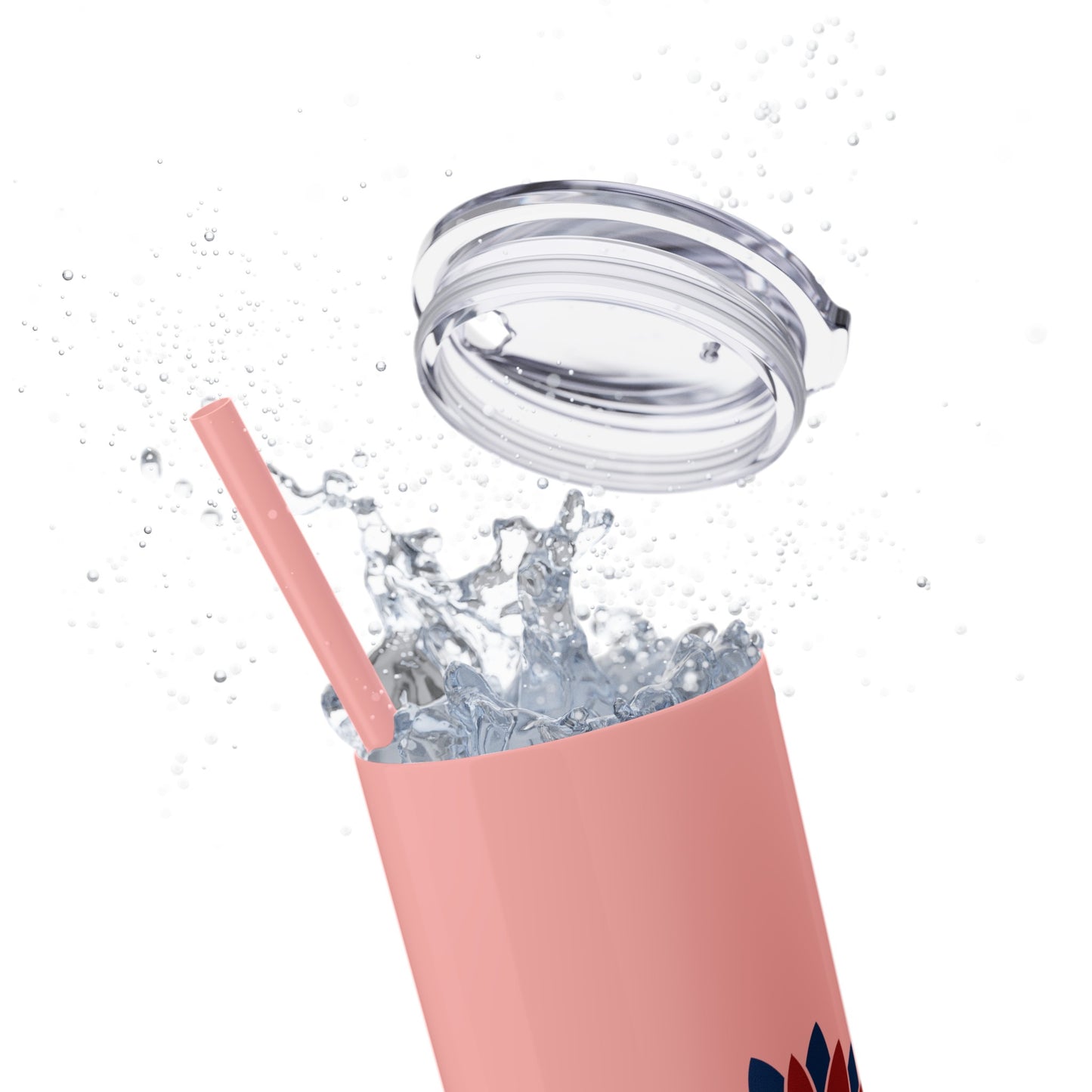 Patriot Skinny Tumbler with Straw, 20oz