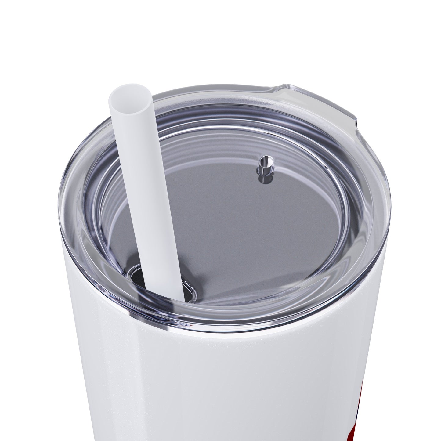Patriot Skinny Tumbler with Straw, 20oz