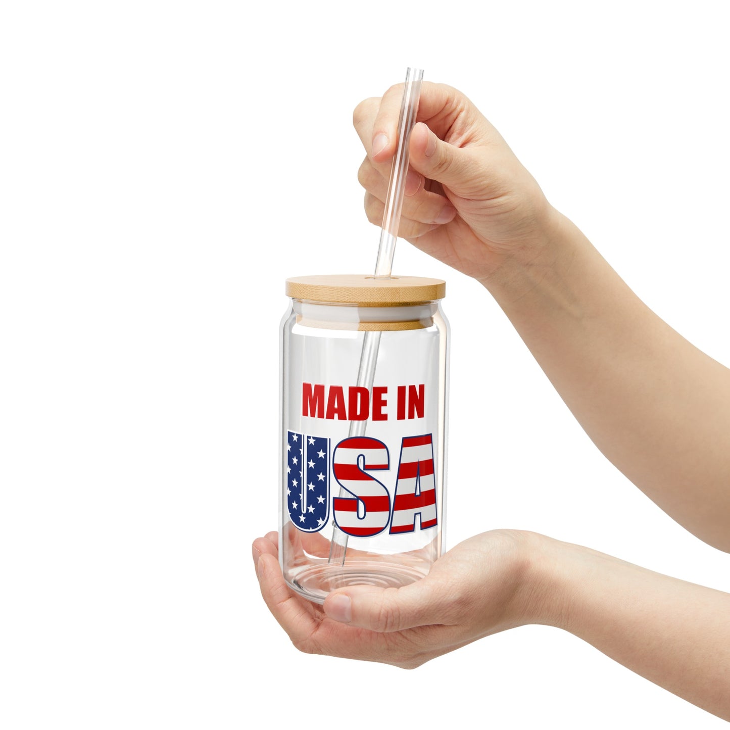 Patriot Sipper Glass, 16oz