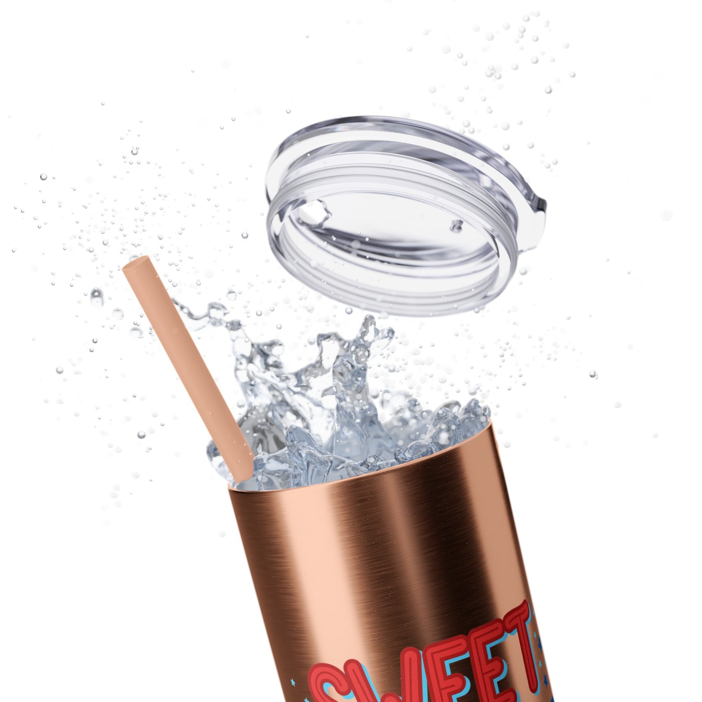 Patriot Skinny Tumbler with Straw, 20oz