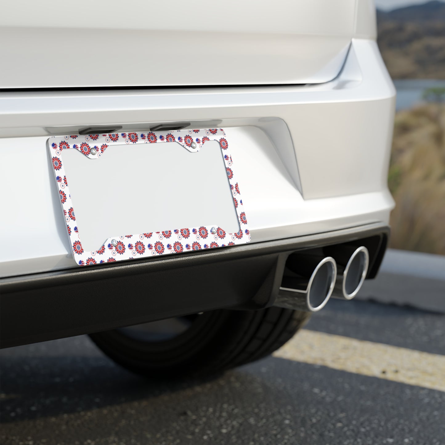 Patriot License Plate Frame