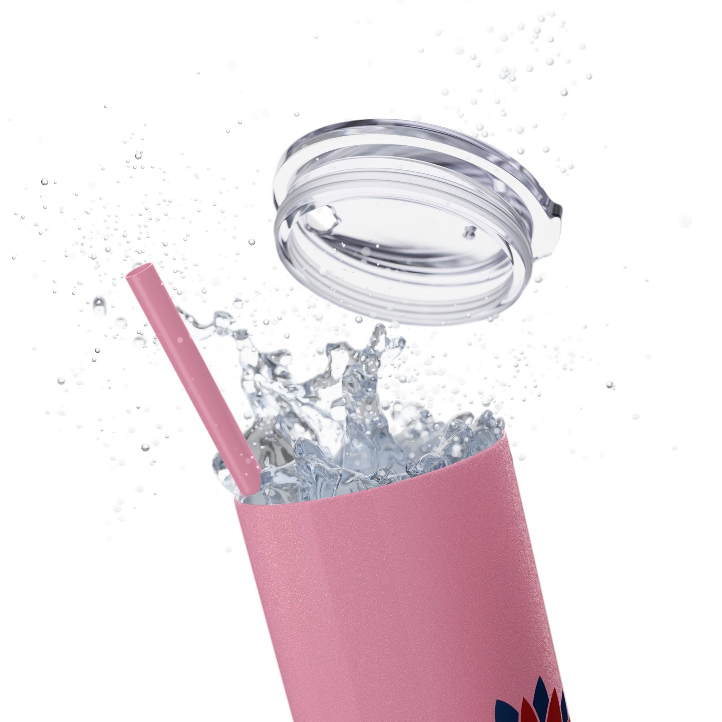 Patriot Skinny Tumbler with Straw, 20oz